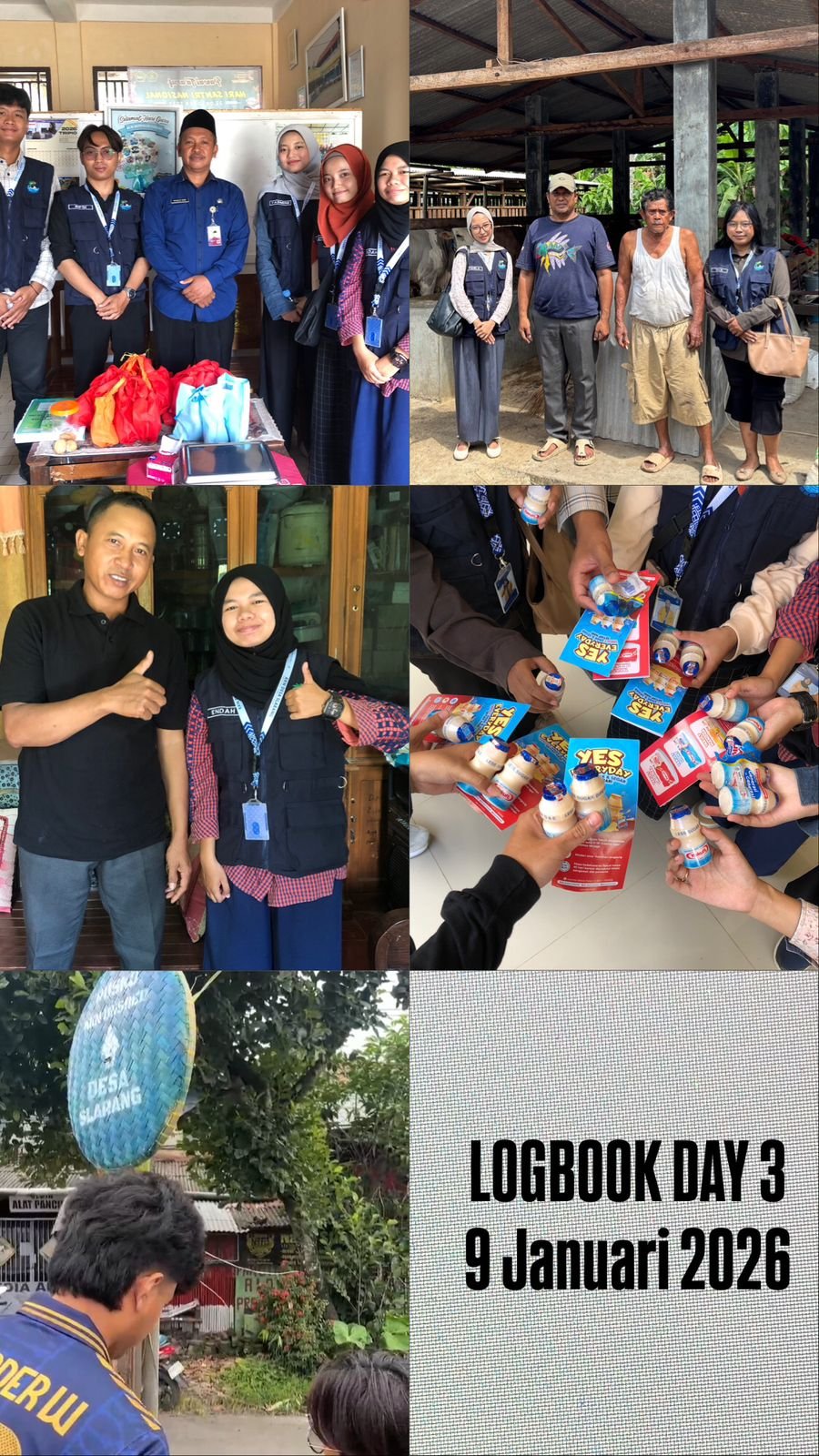 DAY 3 KKN DESA SLARANG, KEC. KESUGIHAN, KAB. CILACAP