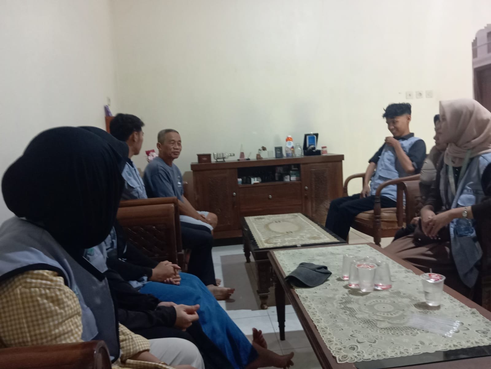 Silaturahmi ke rw dan rt setempat