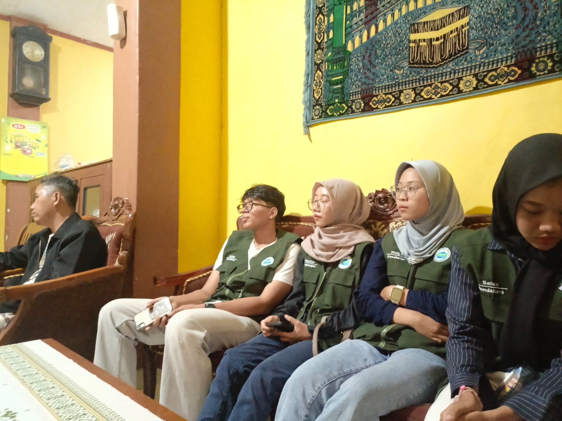 Sowan ke Ketua RT 01 Kelurahan Wadaslintang