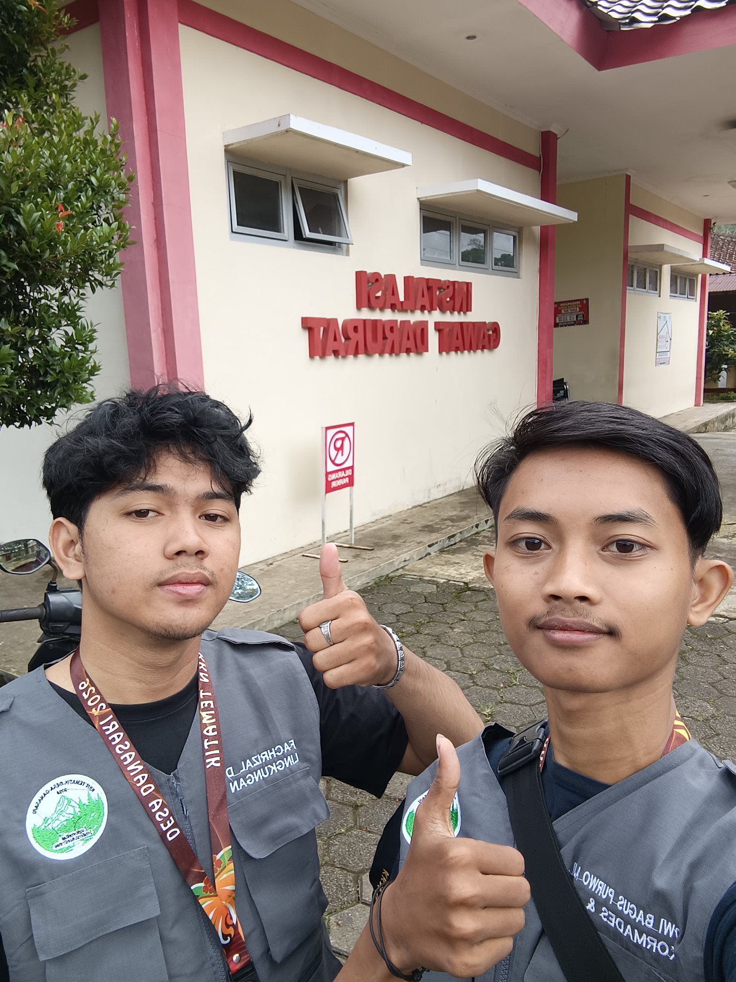 Kunjungan ke puskesmas karangjambu