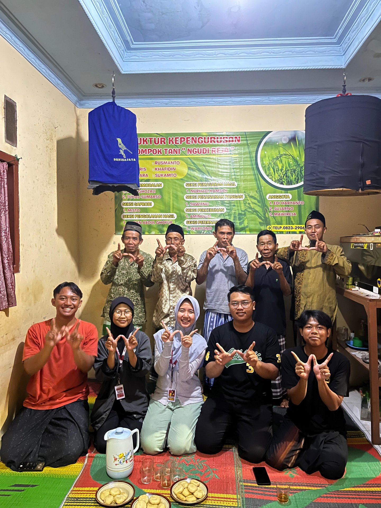 Pertemuan dengan Kelompok Tani Ngudi Reja