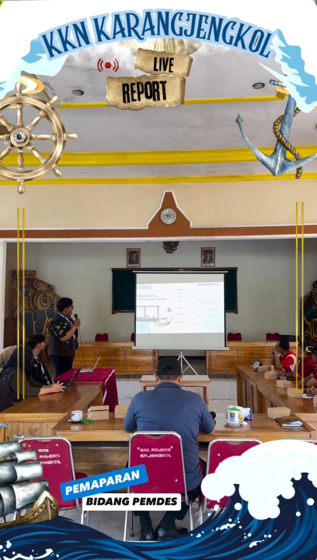 Melaksanakan pemaparan Program Kerja KKN