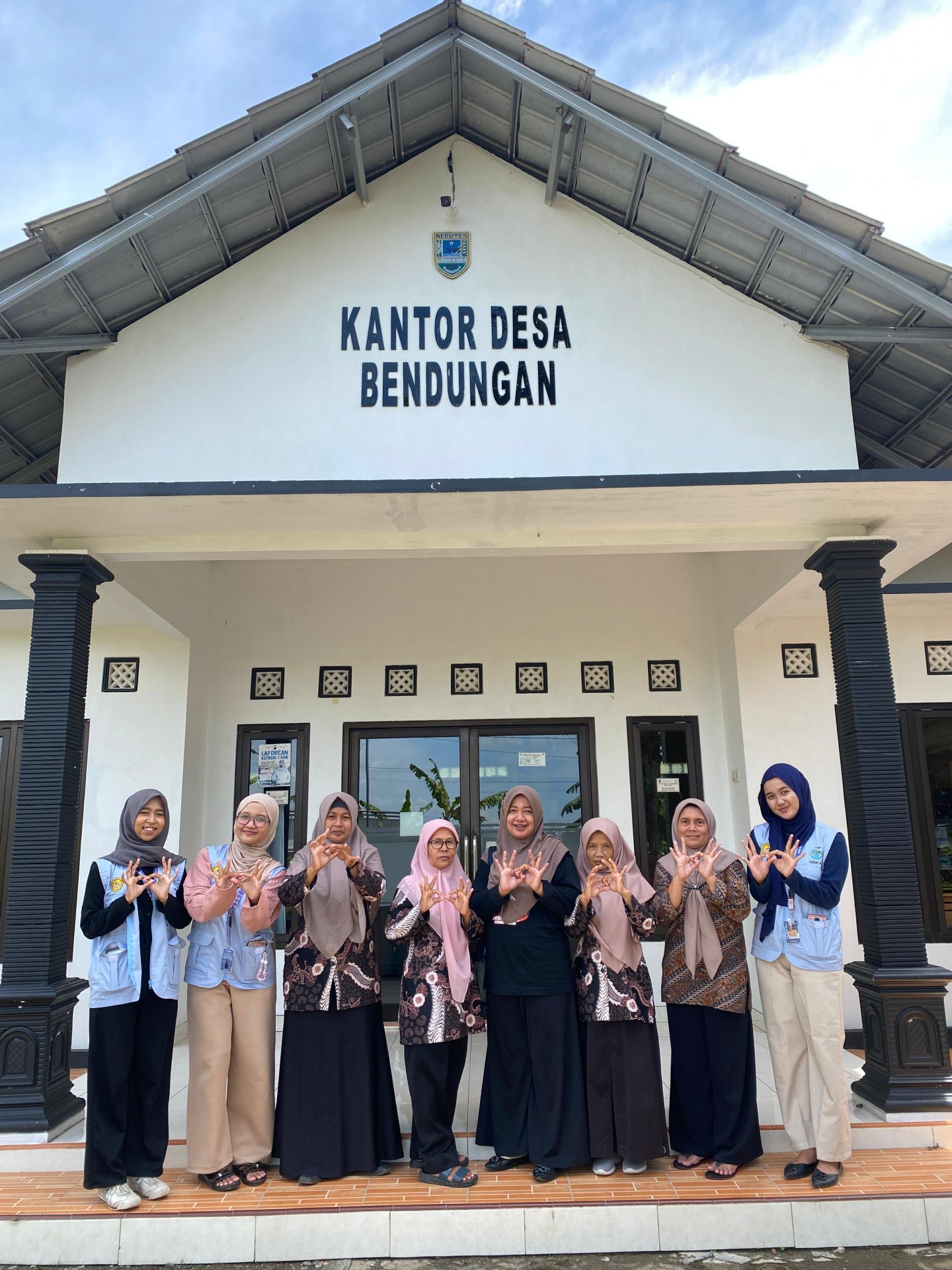 Pendamingan Posyandu di RW 1 desa Bendungan