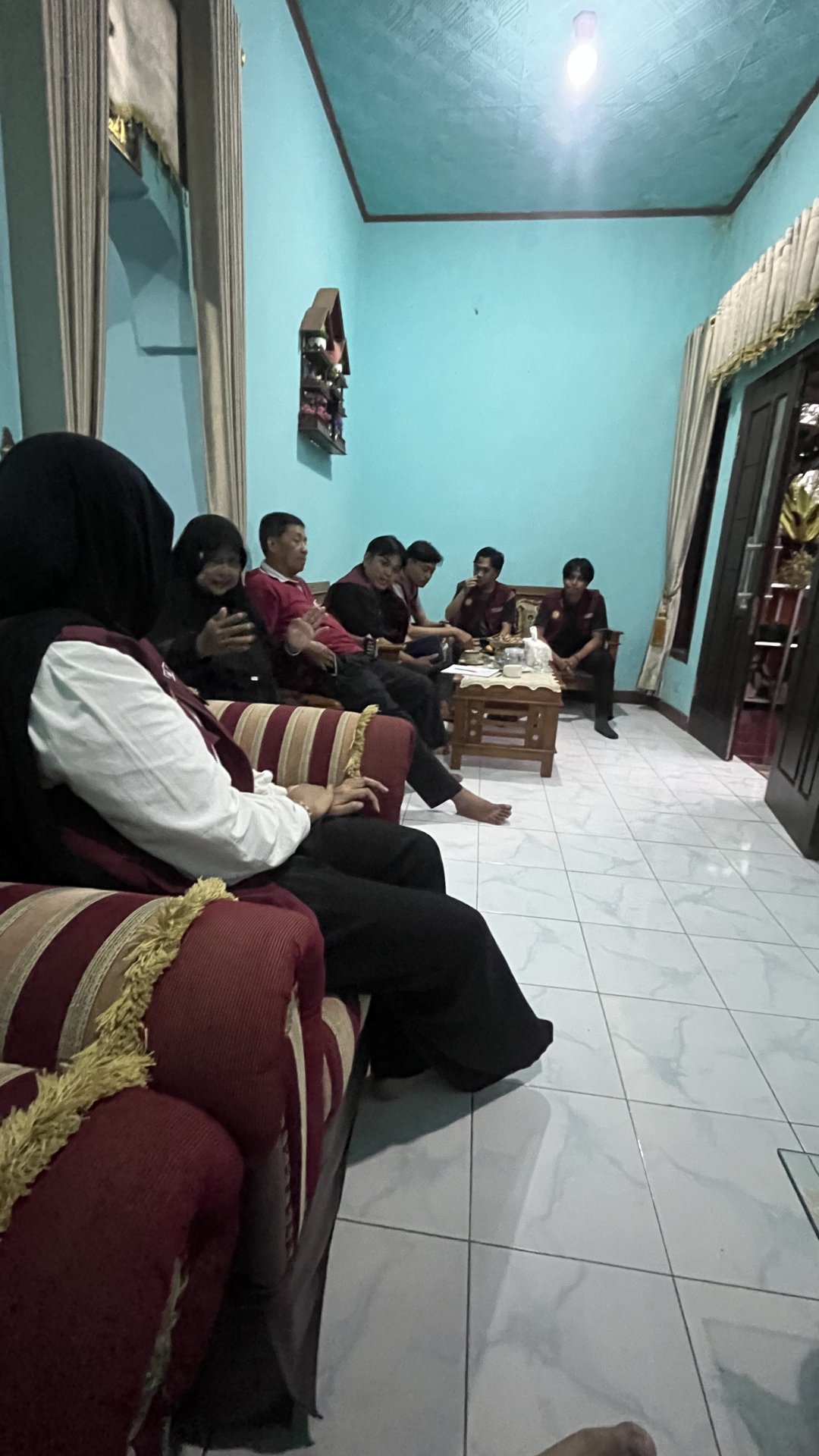 Silahturahmi ke warga Desa Tanalum Pak Sumaryo