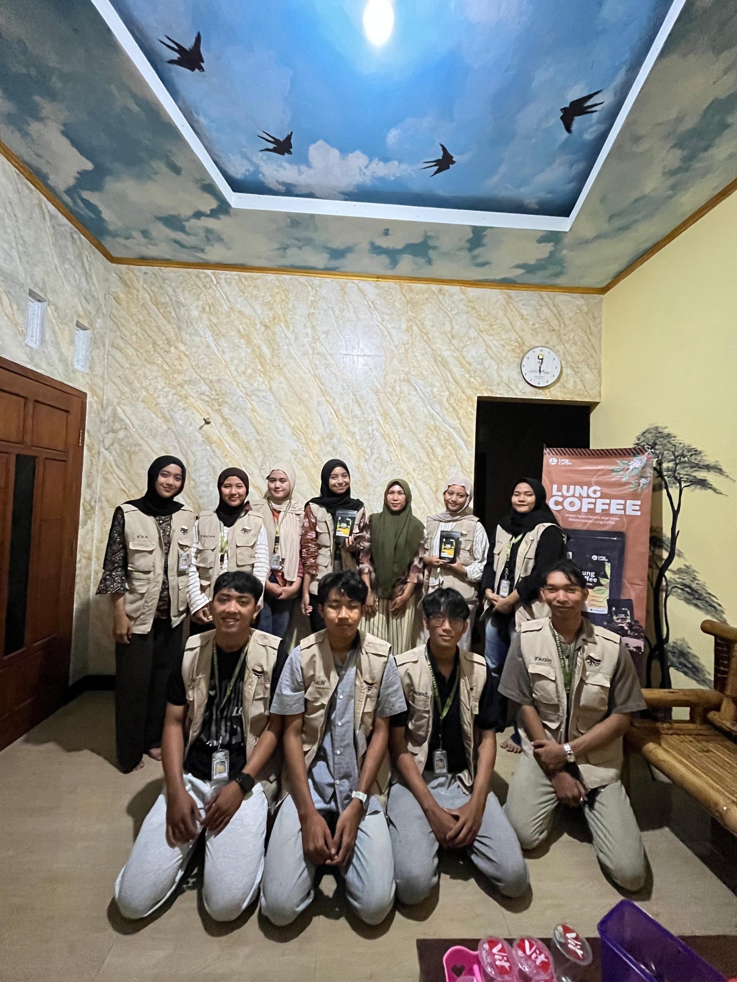 Kunjungan ke UMKM Lung Coffe