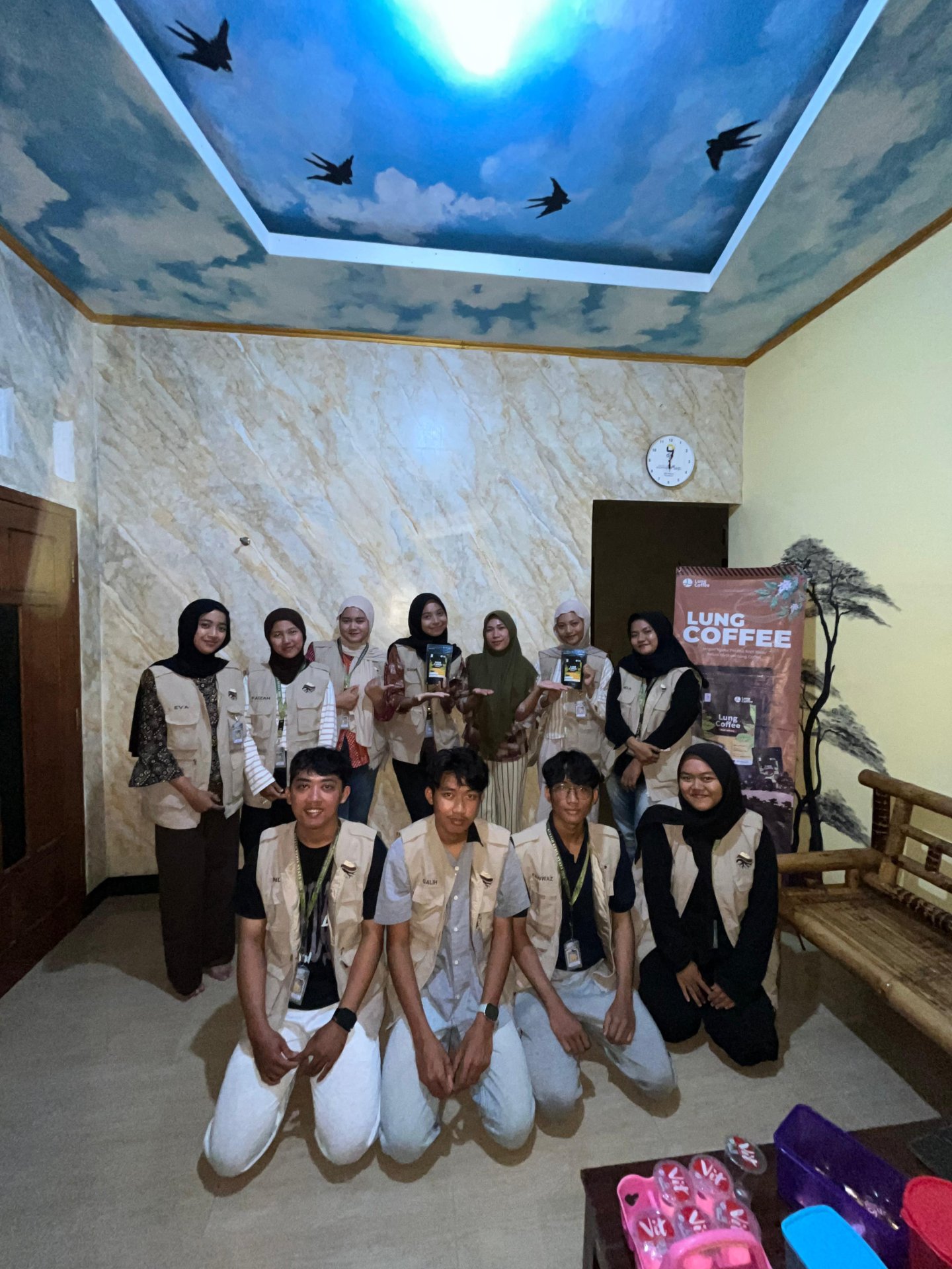 Kunjungan ke UMKM Lung Coffe
