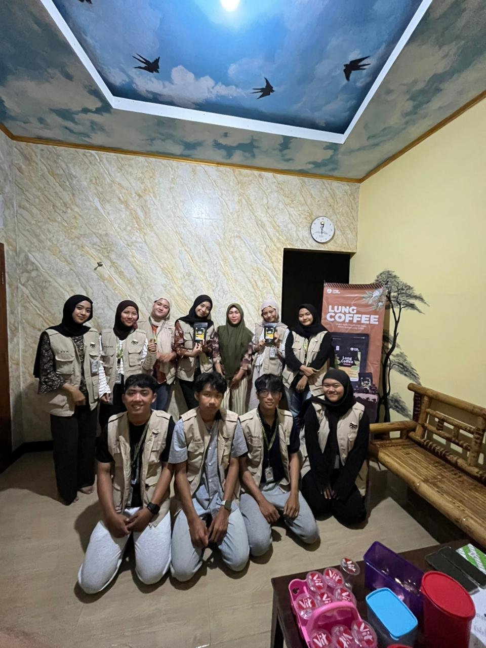 Kunjungan ke UMKM Coffe Lung