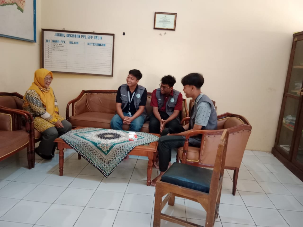 Pembahasan proker dengan BPP Belik