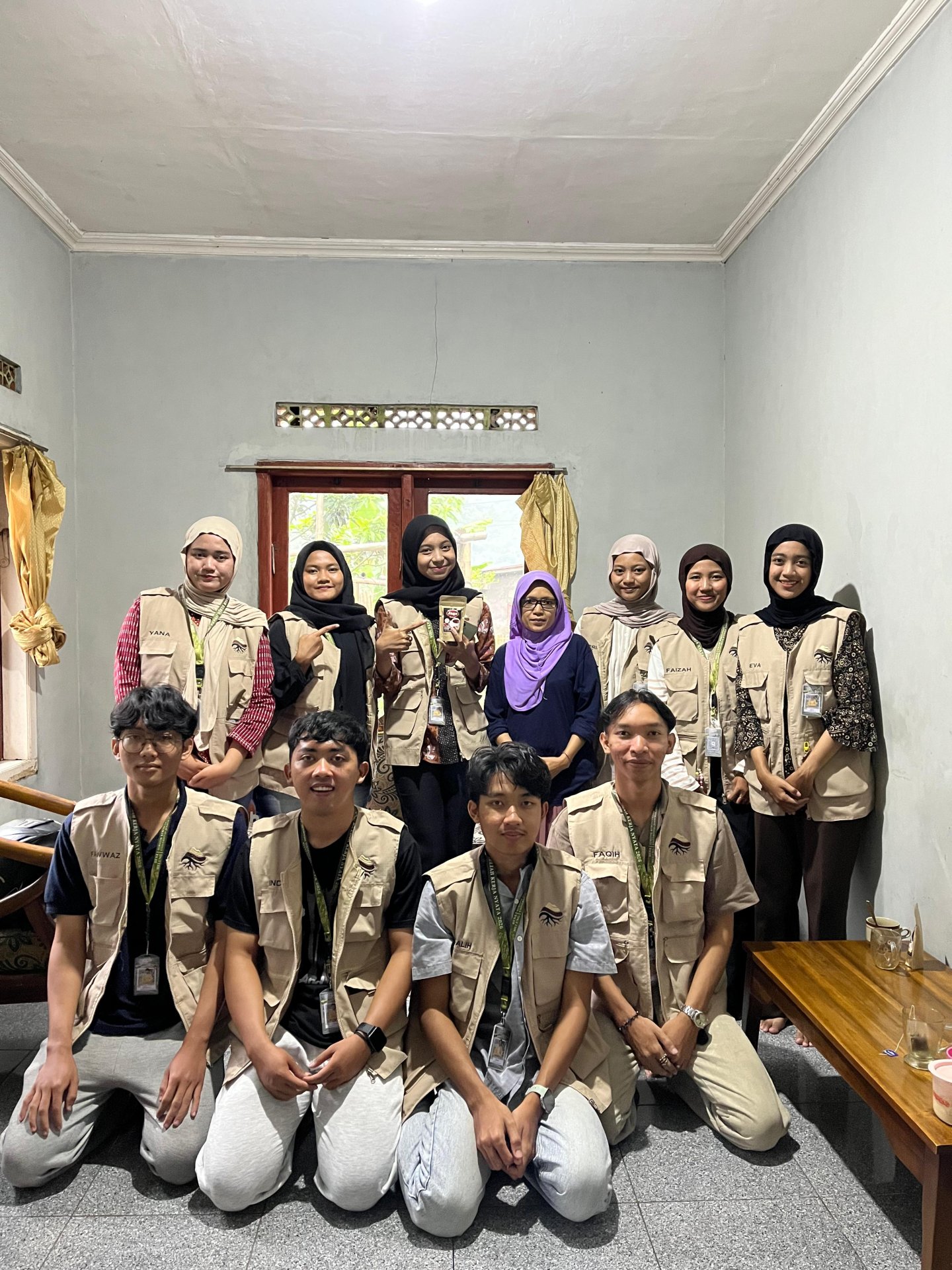 Kunjungan ke UMKM Serbuk Jahe Merah Jago