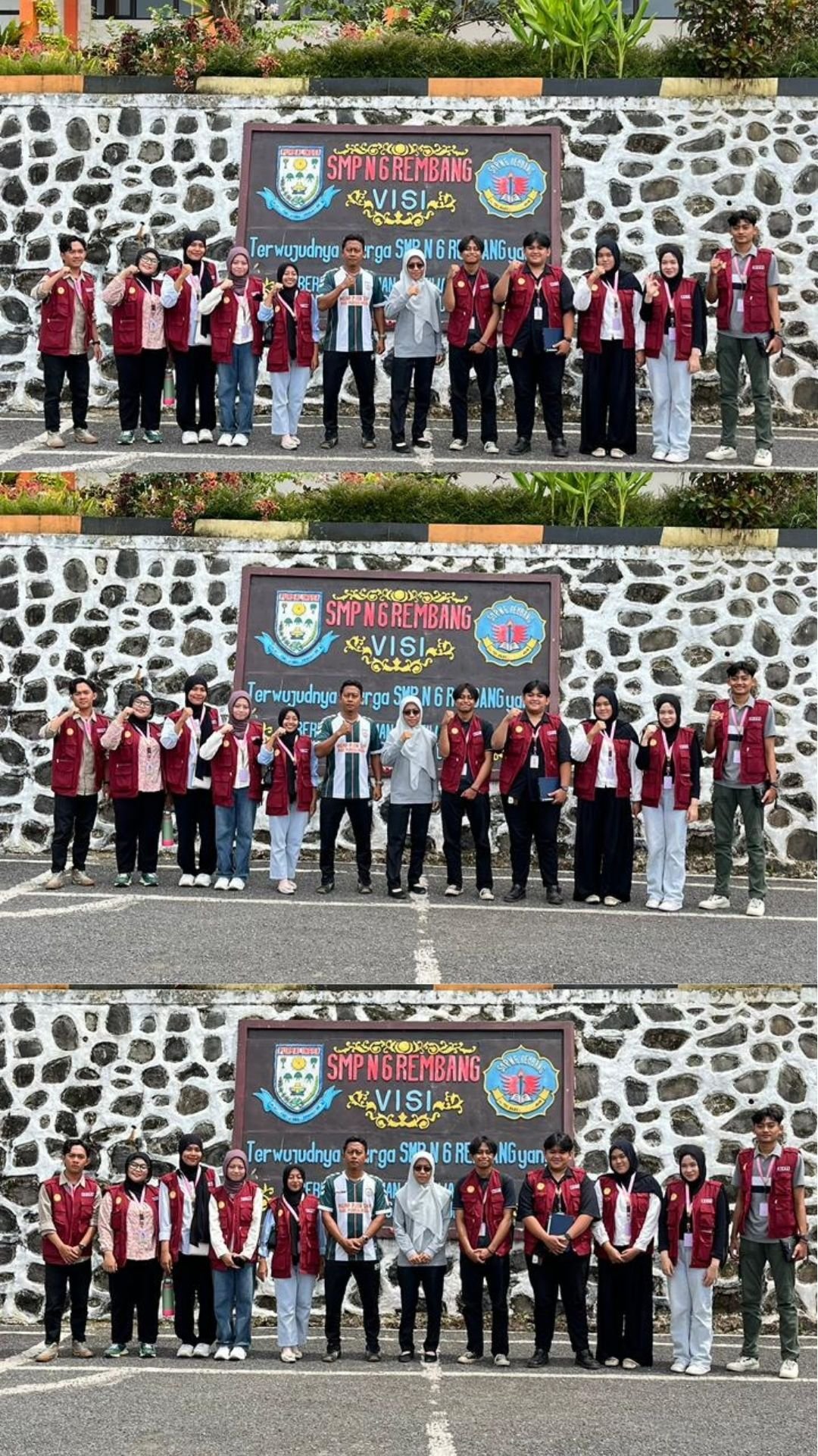 Kunjungan ke SMP Negeri 6 Rembang