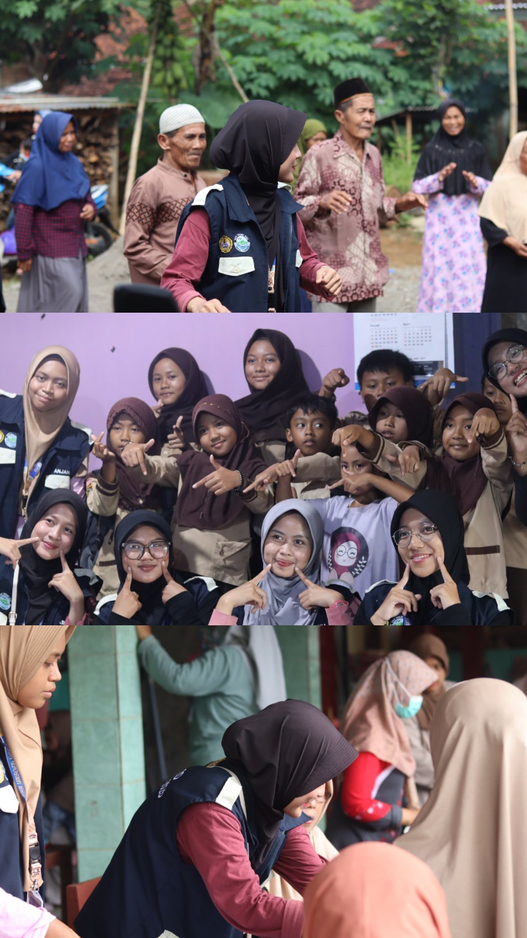 Kegiatan Posyandu Desa Trimulyo Dusun Menggora