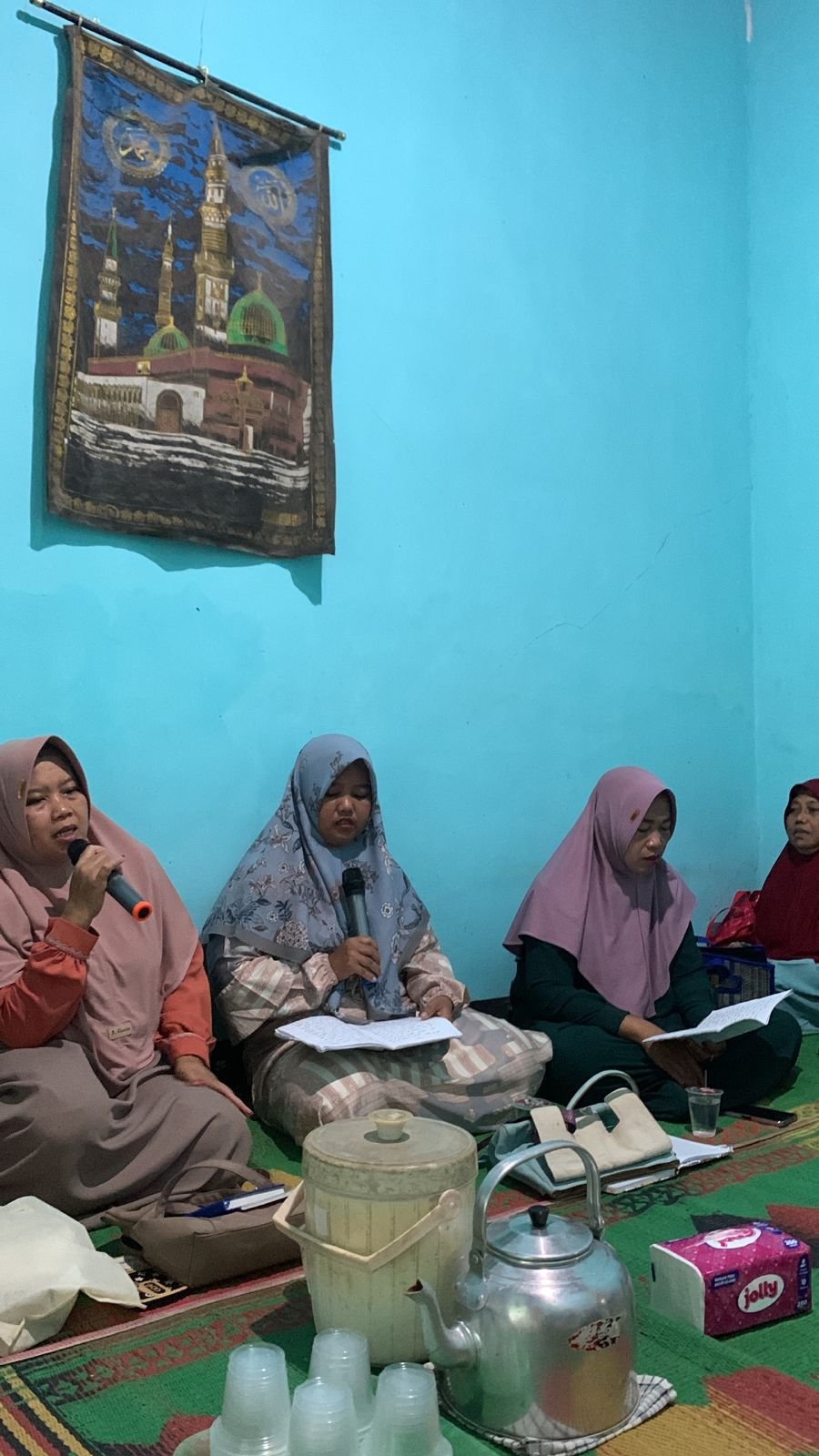 Pengajian bersama ibu-ibu
