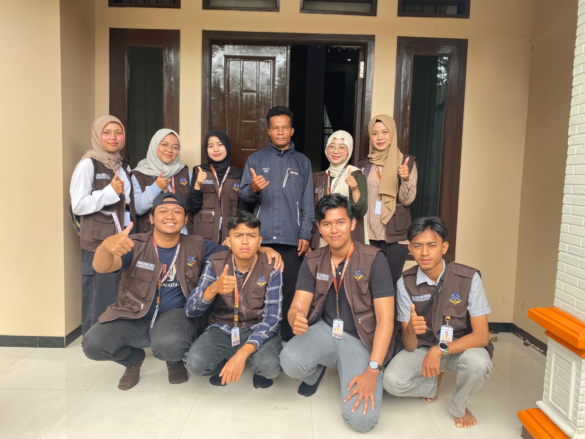 Kunjungan Ke Kediaman Kepala Dusun 2 Bandingan, Desa Sirau, Tanggal 9 Januari 2026