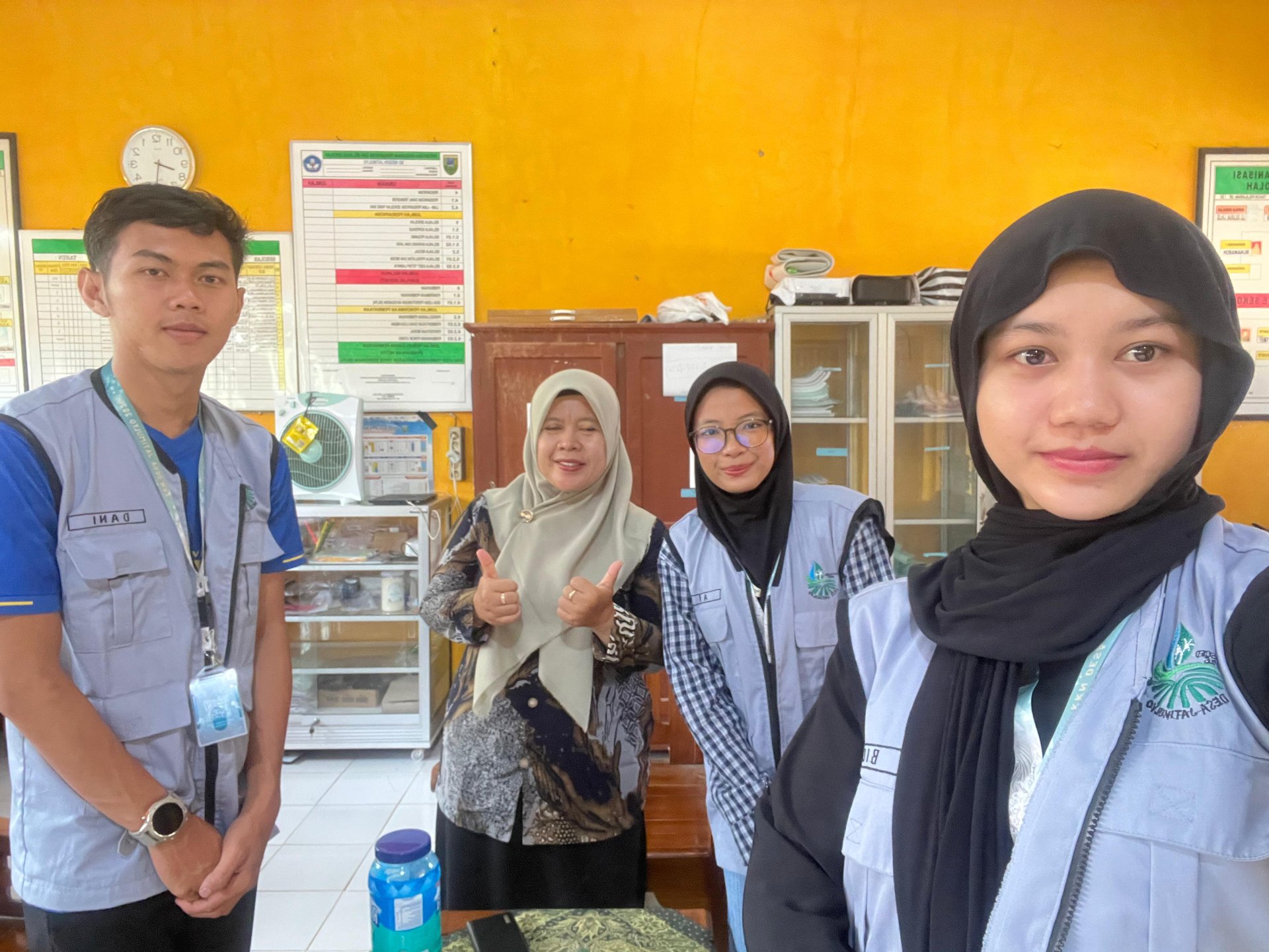 Pertemuan Dengan Kepala Sekolah SD Jatimulyo