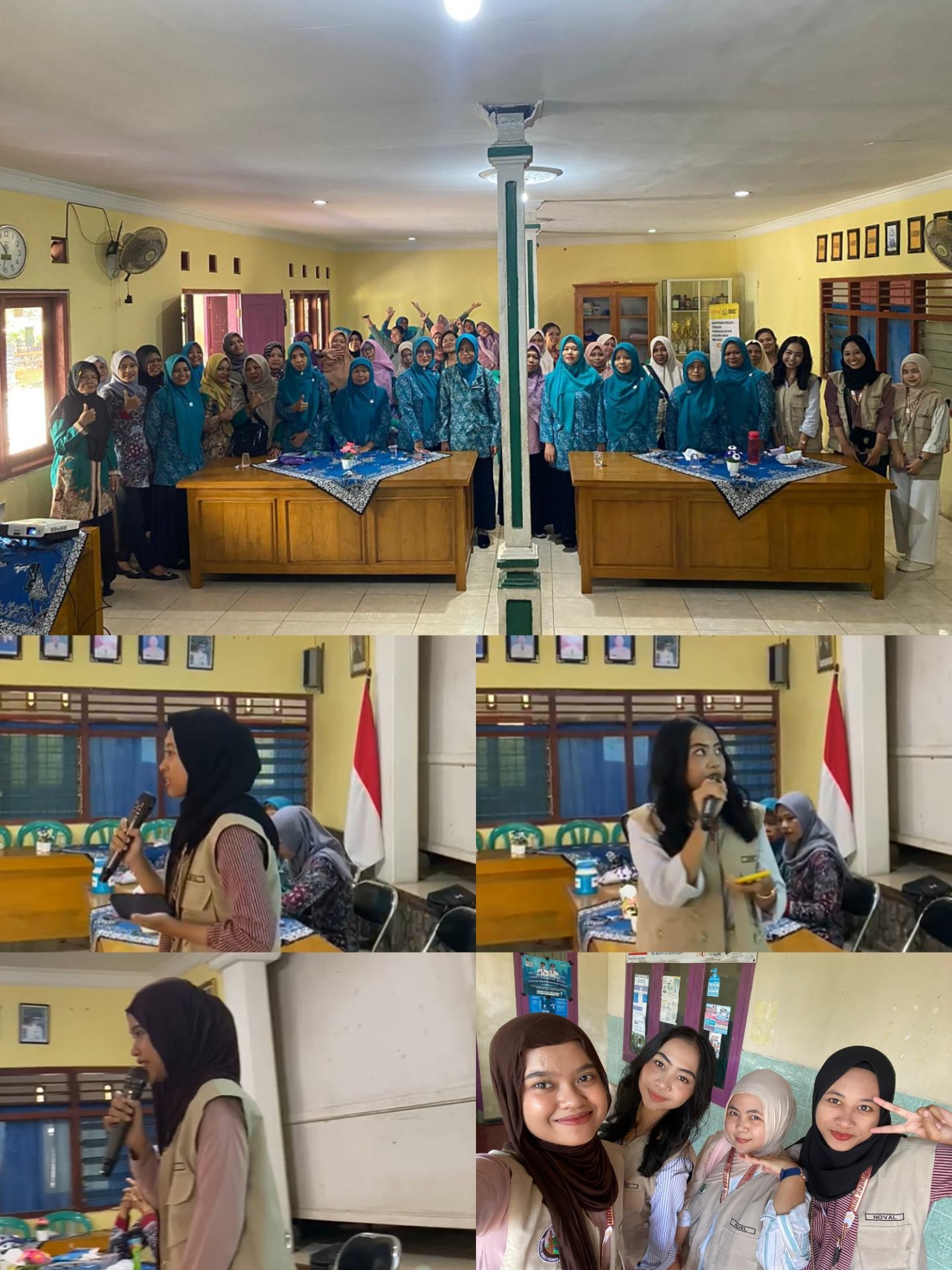 Rapat koordinasi PKK desa klinting