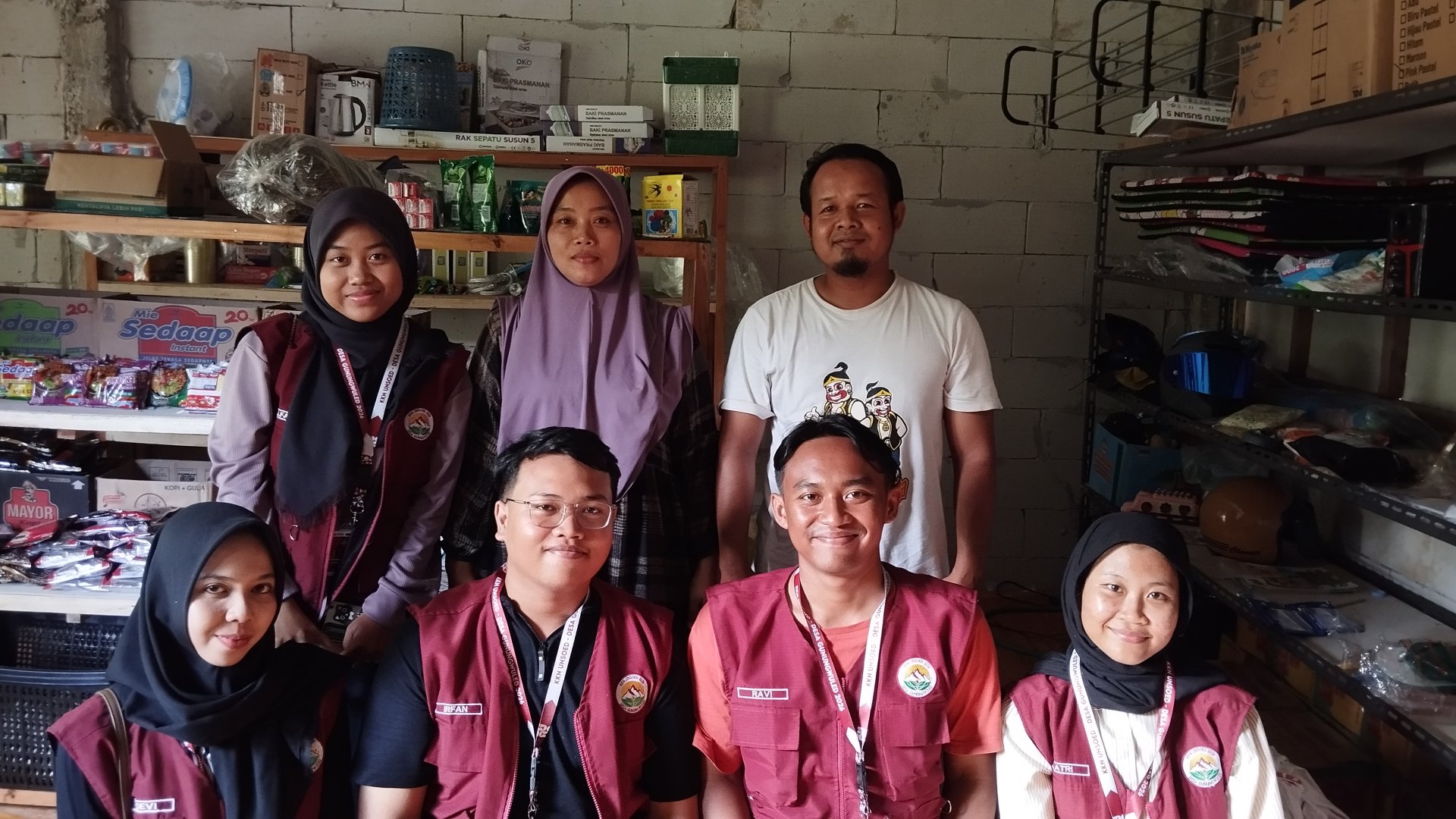 Kunjungan UMKM Toko Gilang