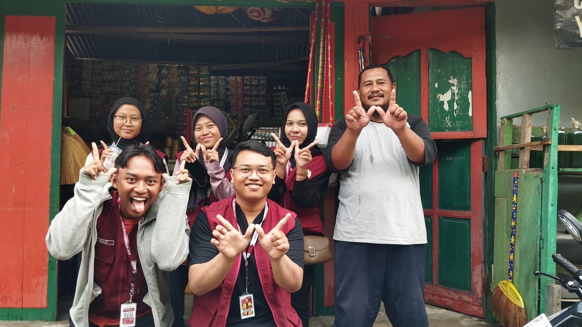 Kunjungan UMKM warung sembako