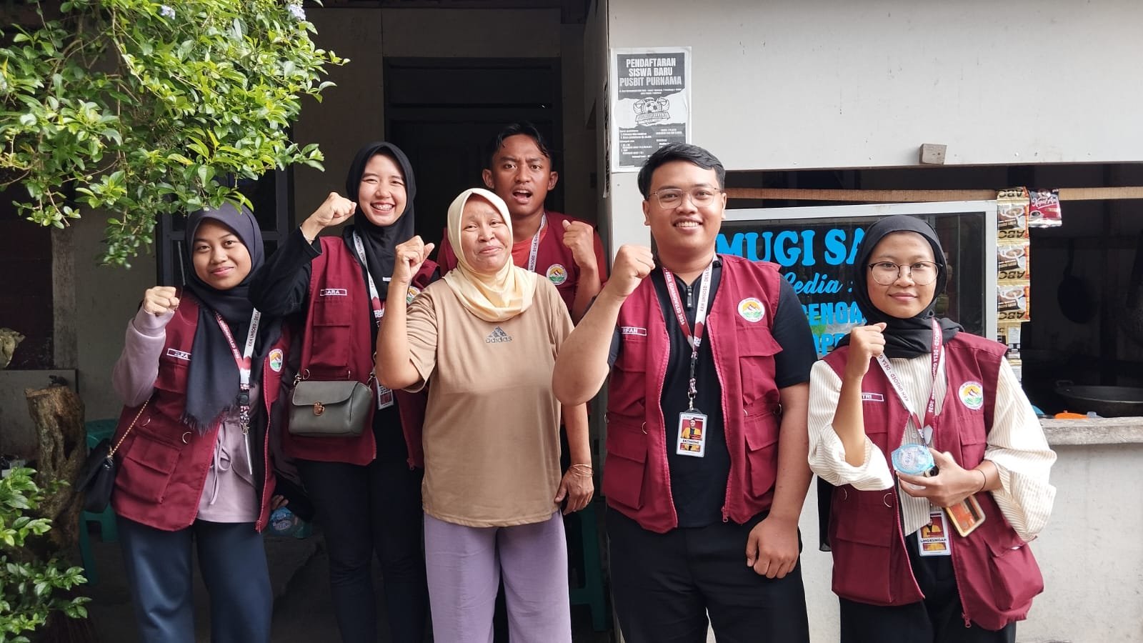 Kunjungan UMKM Warung Ibu Mugiarti