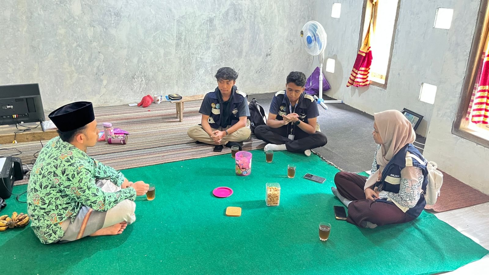 Berkunjung ke Pondok Pesantren Nurul Huda di Desa Trimulyo