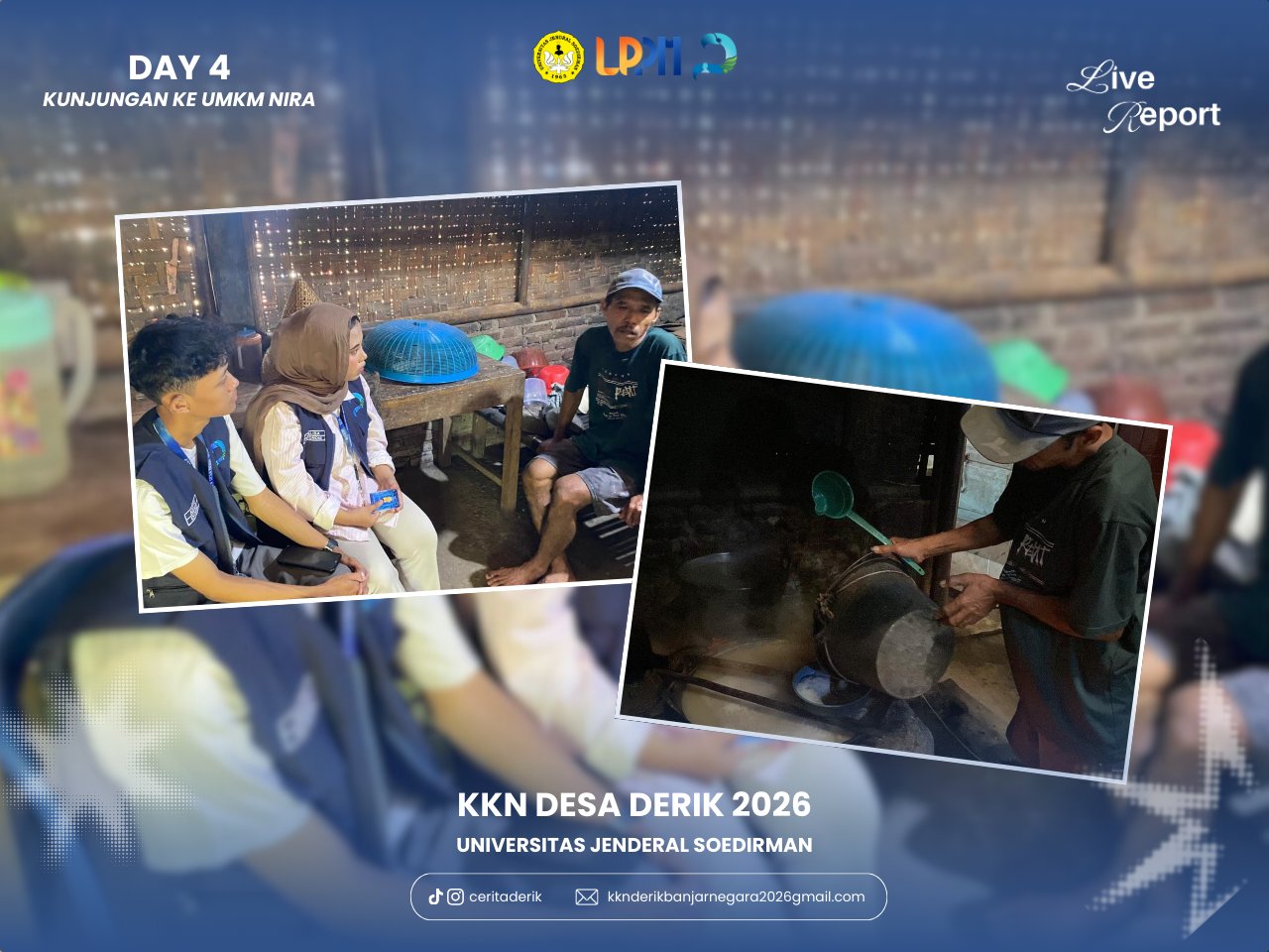 Day 4 – Kunjungan ke UMKM Nira Desa Derik