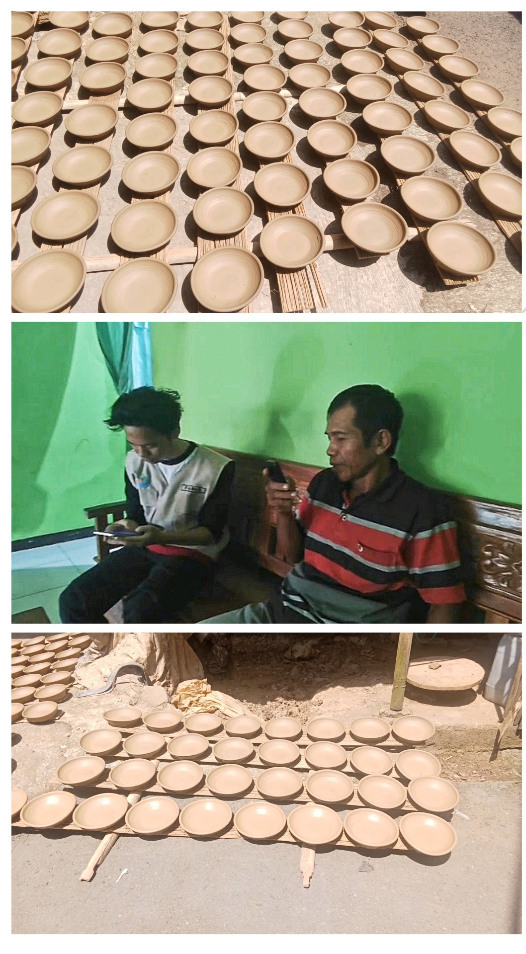 Profil UMKM Gerabah Pak Kasmanto di Dusun Sambirata, Desa Wanogara Kulon