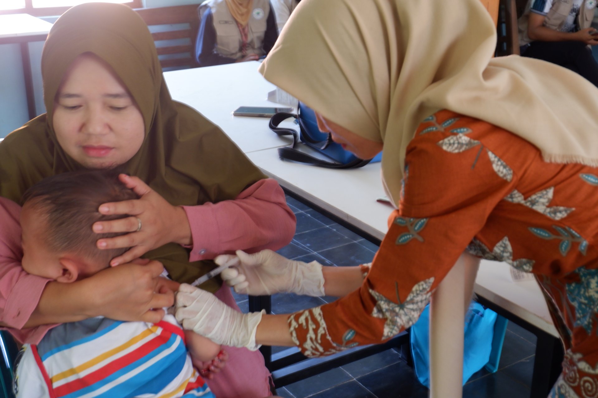 Hari 4 - Kunjungan Kegiatan Imunisasi