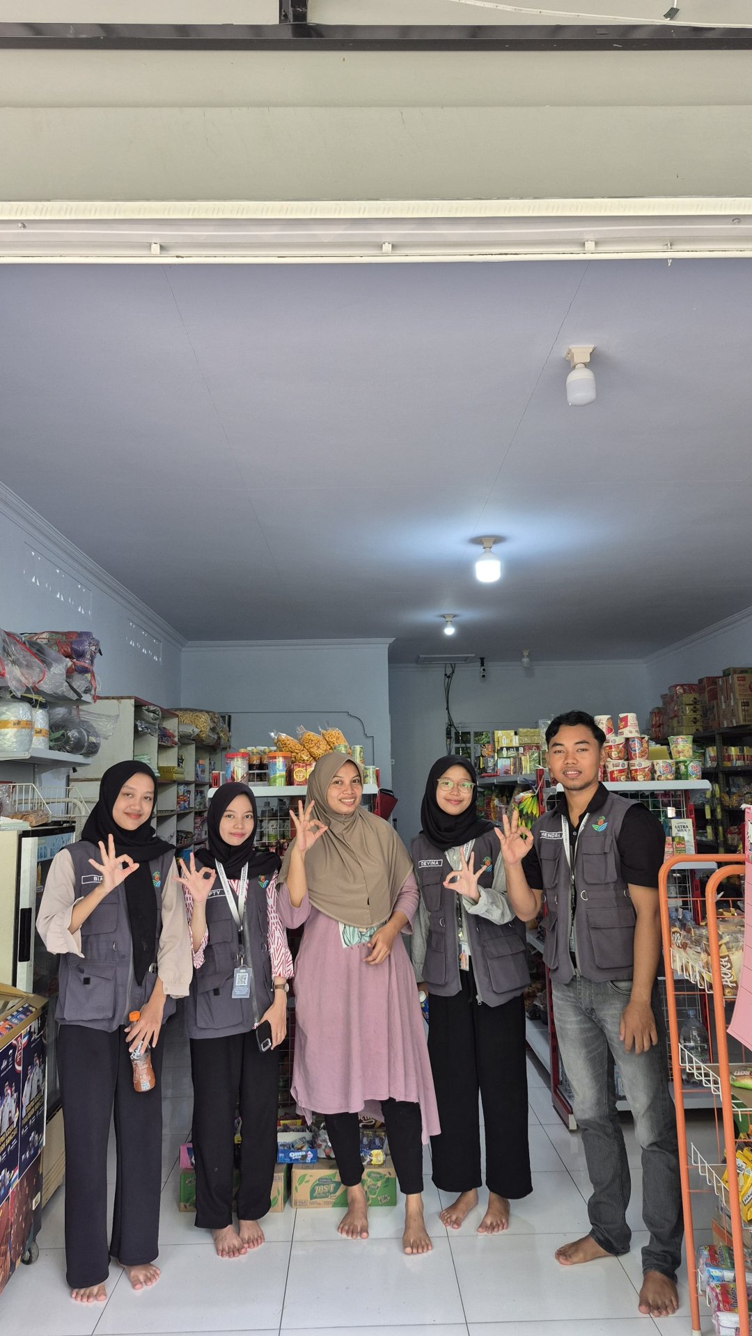 Mengunjungi dan survey umkm di desa