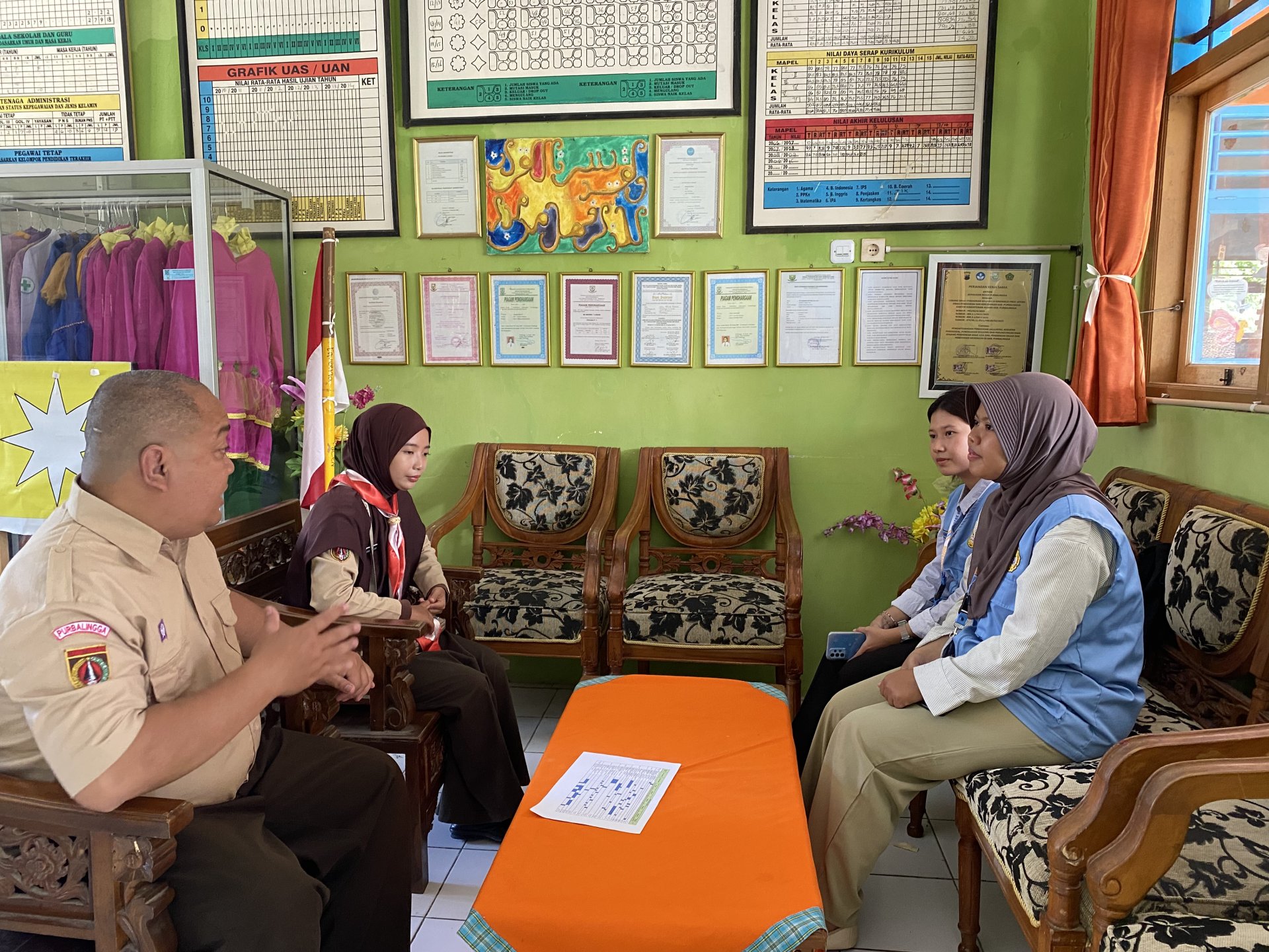 Kunjungan Ke SDN 1 LOSARI