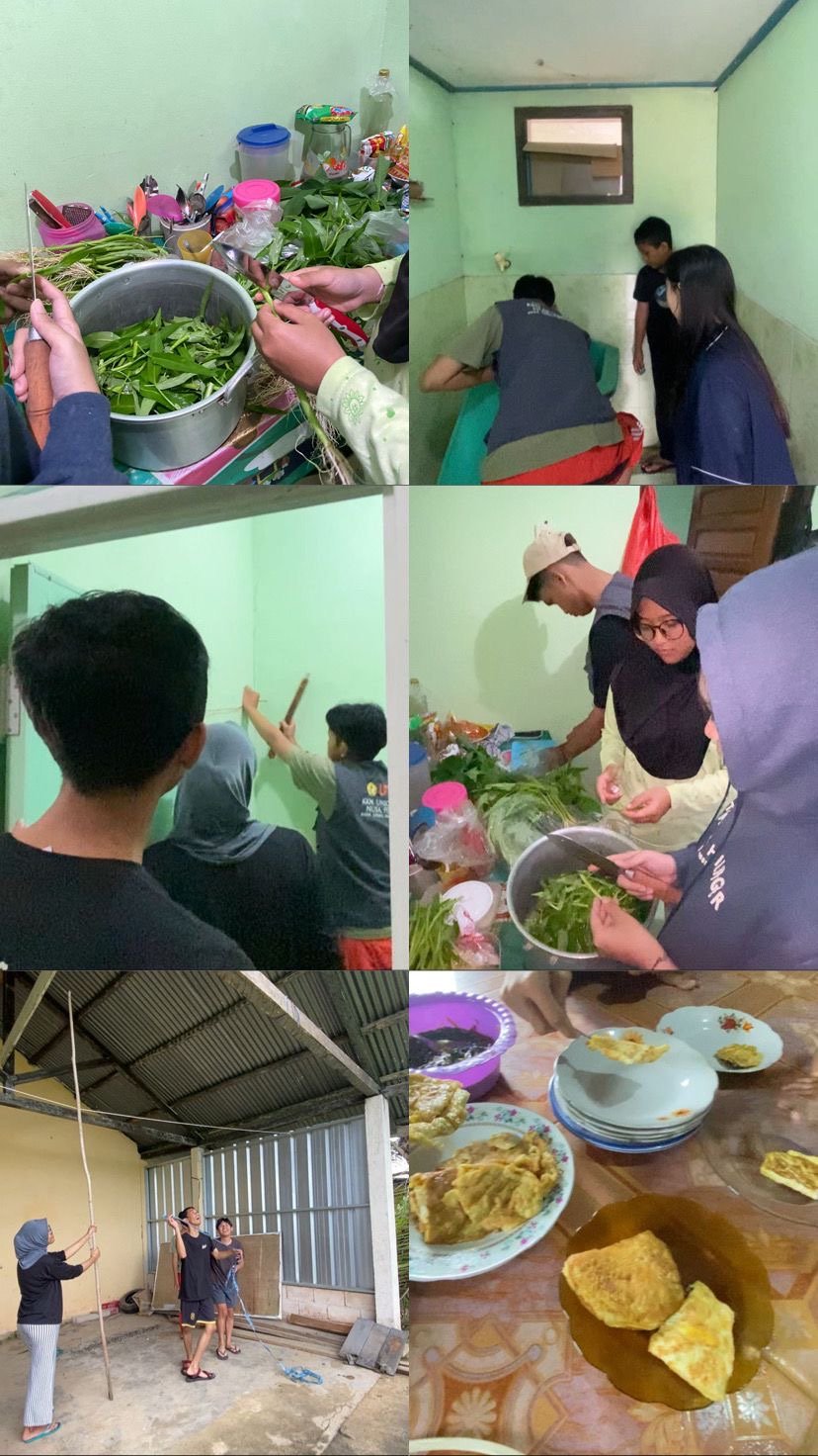 KKN Nusa Persada Hari Kedua di Desa Cendil