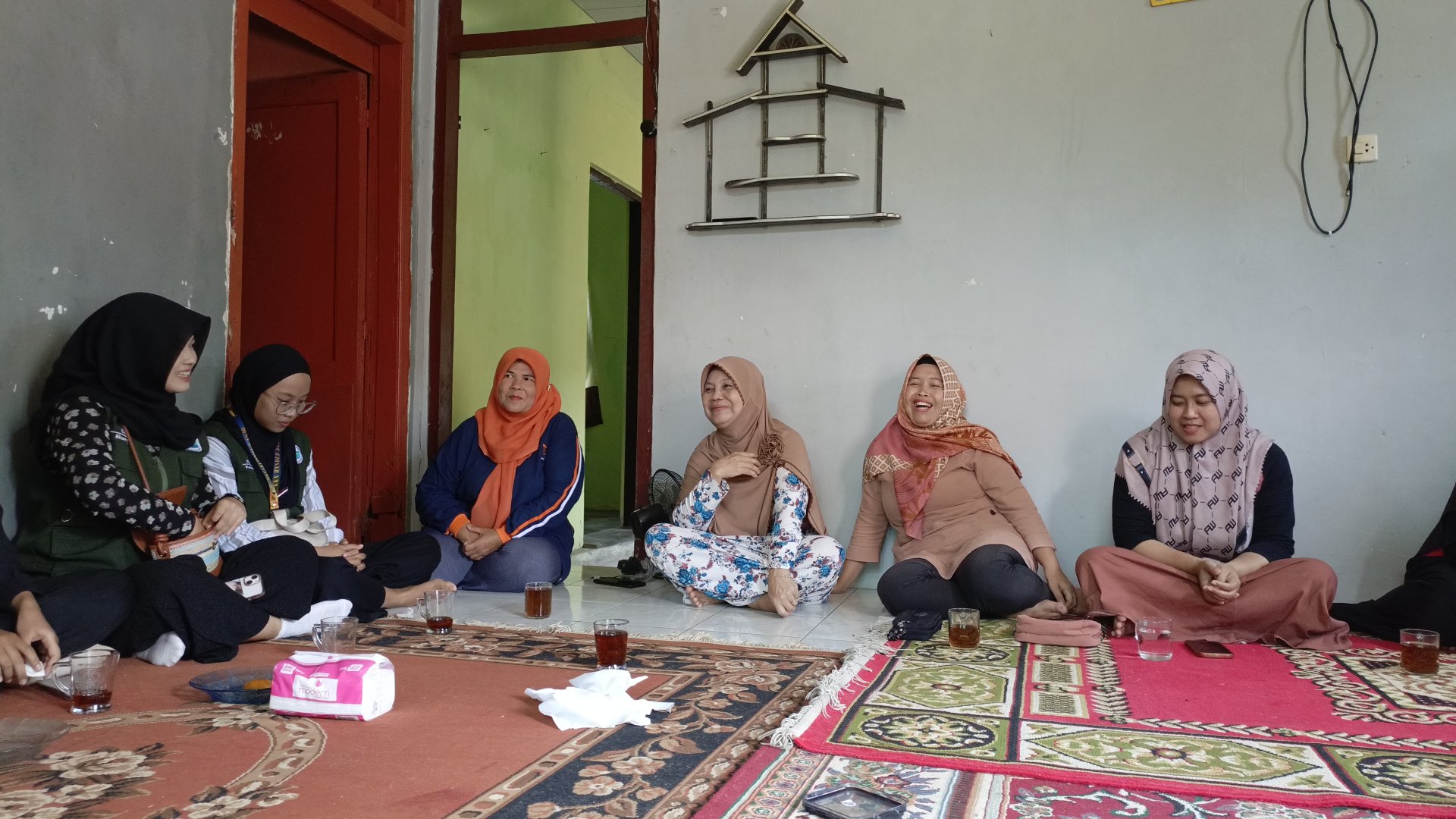 Kunjungan ke UMKM Mina Jaya di Kelurahan Wadaslintang