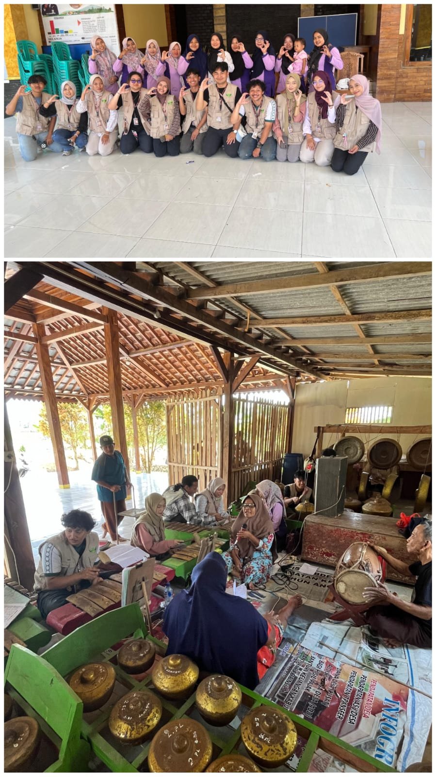 Day 4 Pendampingan Posyandu dan Observasi Budaya Gending Ciwuni (Gamelan)