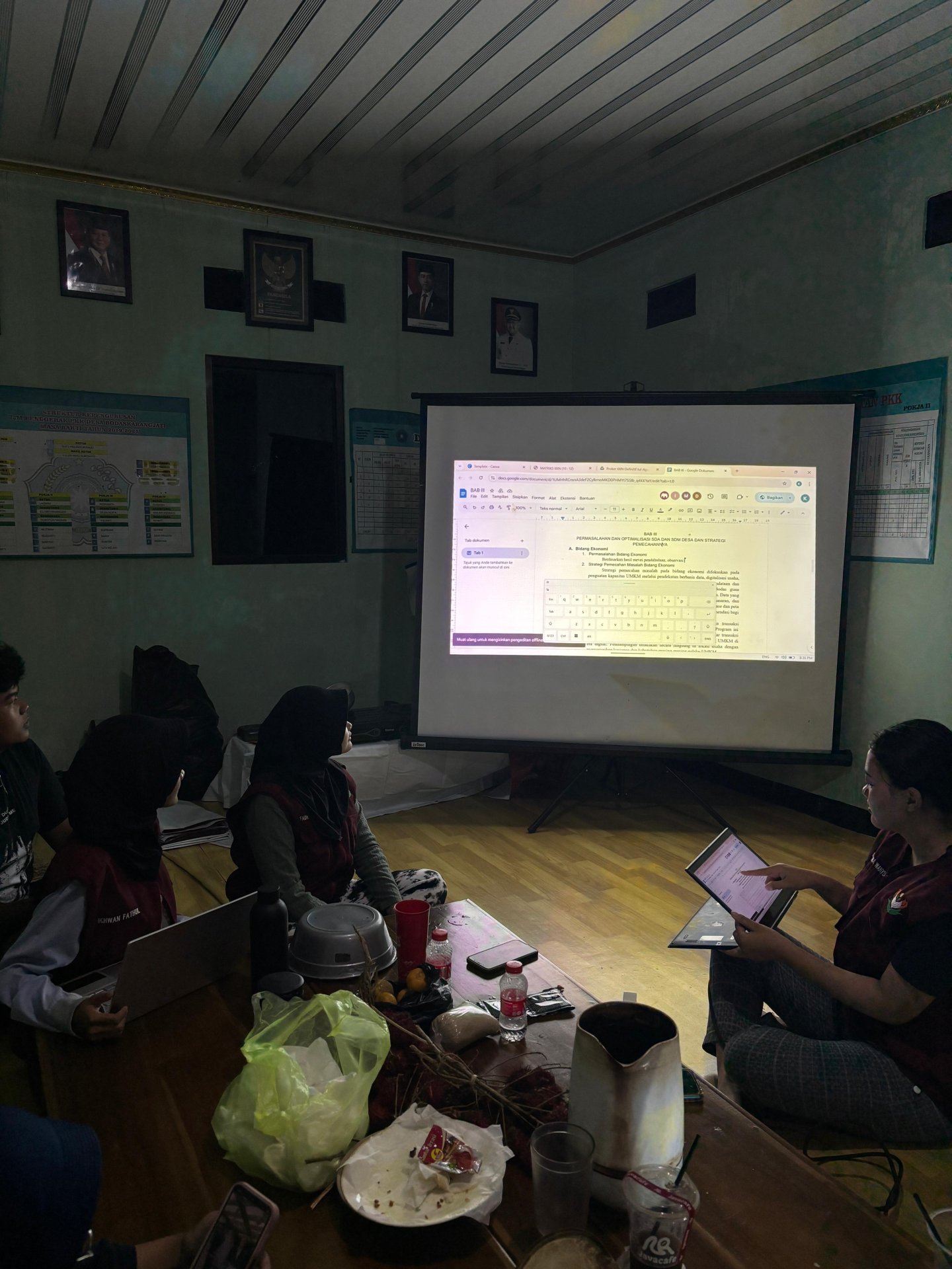 Pembuatan Program Kerja Definitif