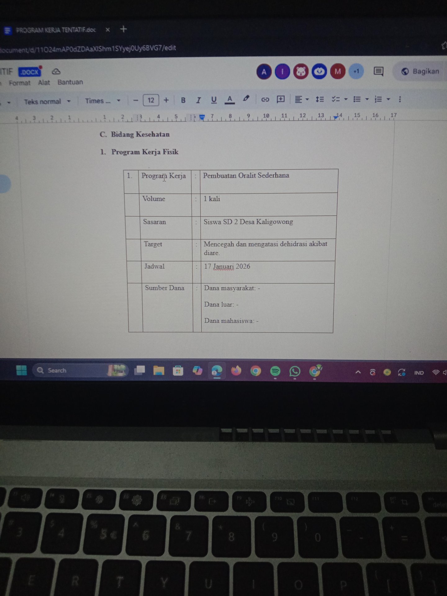bikin ppt dan laporan