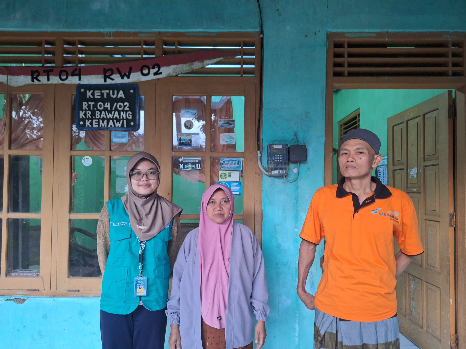 Silaturahmi dan Koordinasi ke pihak RT