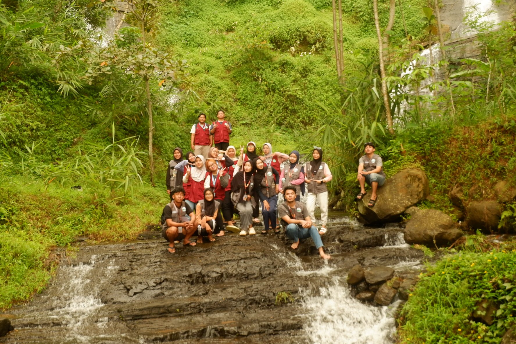 Day 4 - Kunjungan ke posko KKN Unsoed Desa Badak dan Kunjungan wisata alam curug jejer