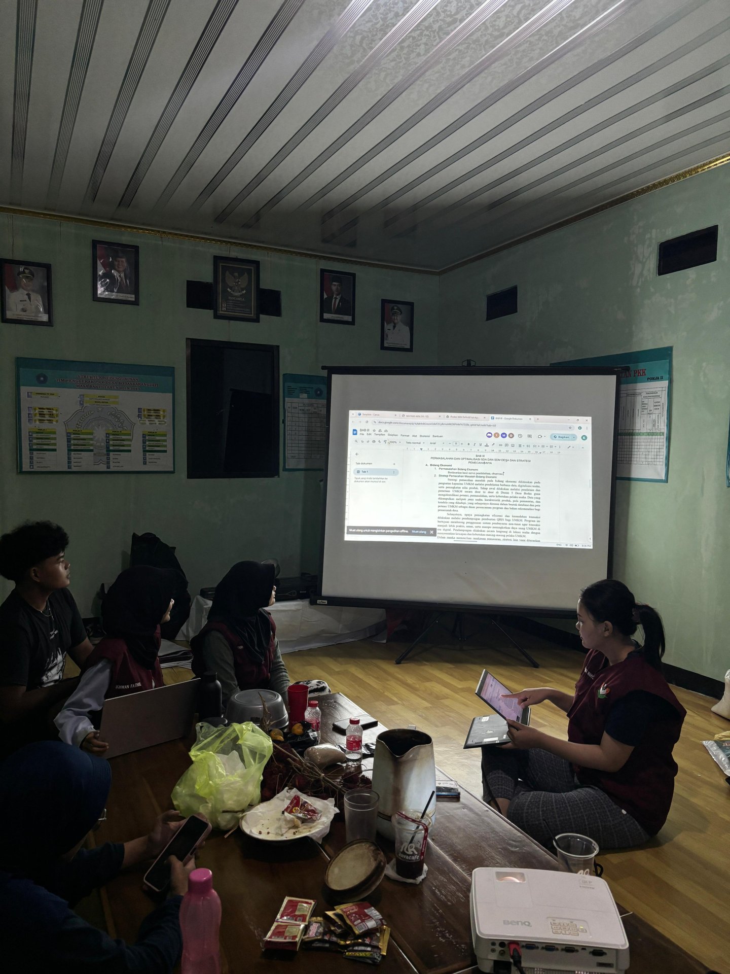 Pembuatan Laporan Kerja Definitif