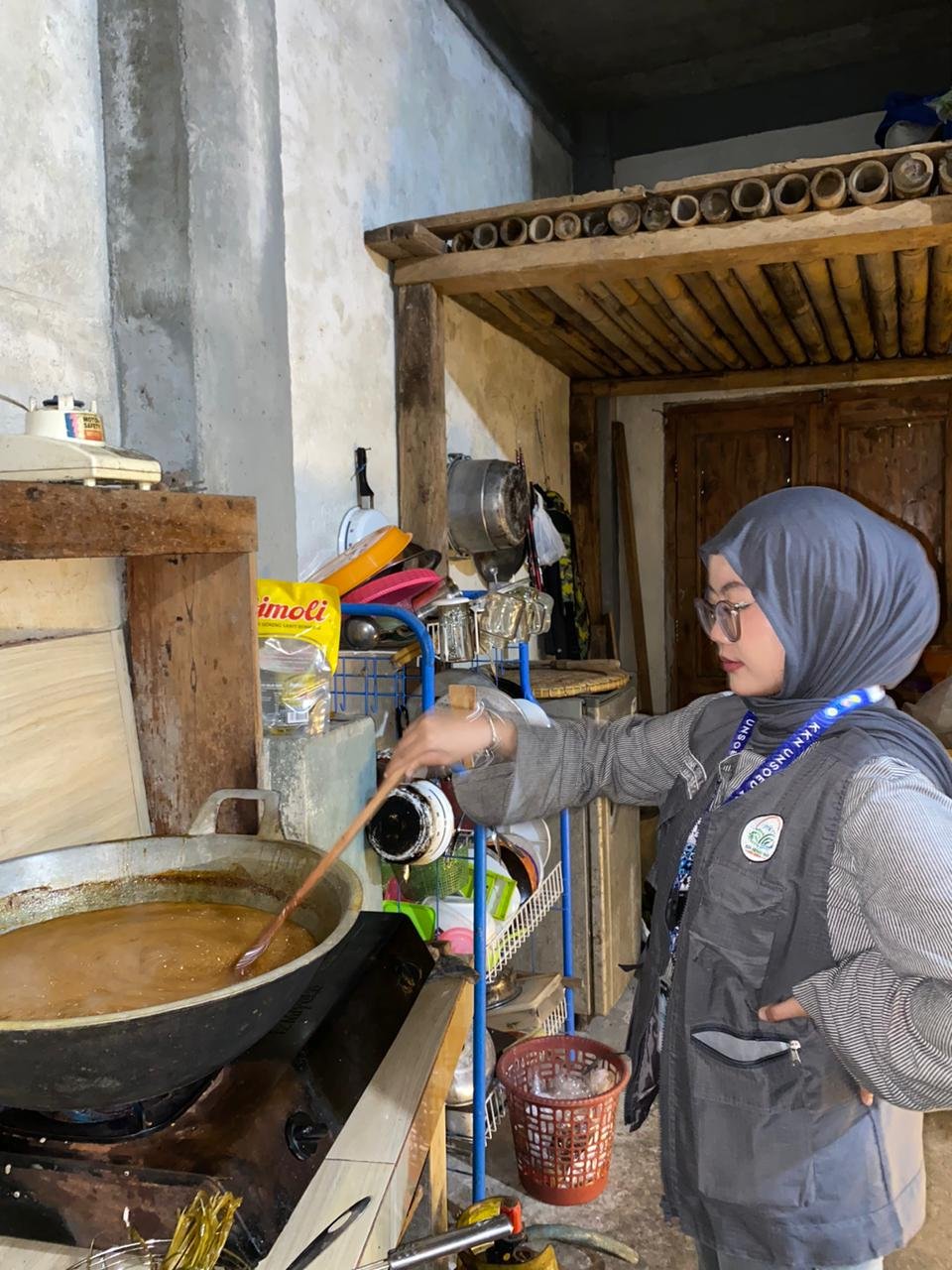 Kunjungan UMKM Produksi Gula Semut Jahe Gunung Windu
