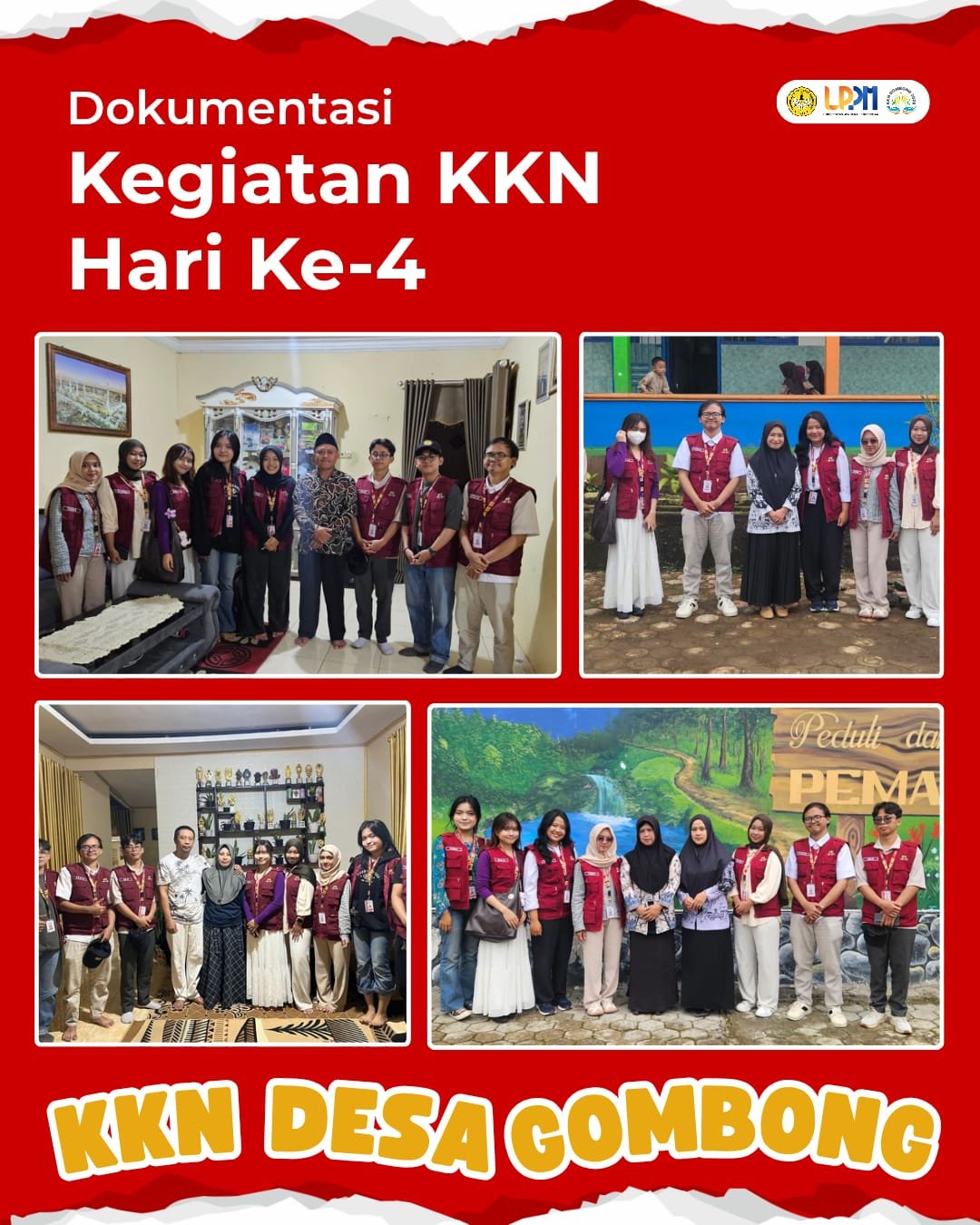 Koordinasi Program Pendidikan dan Sowan Perangkat Desa