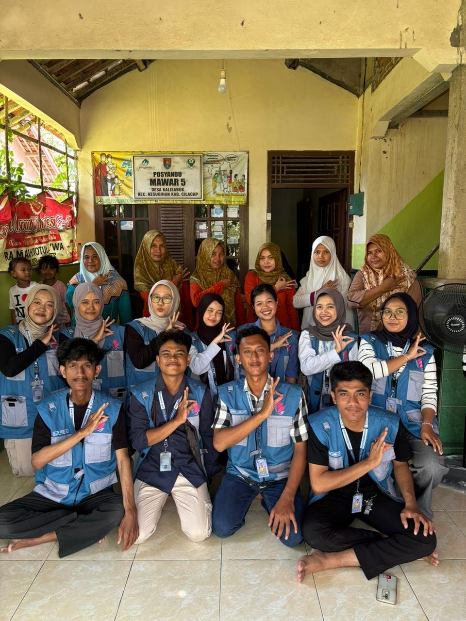 Pendampingan Posyandu Mawar 5 Desa Kalisabuk