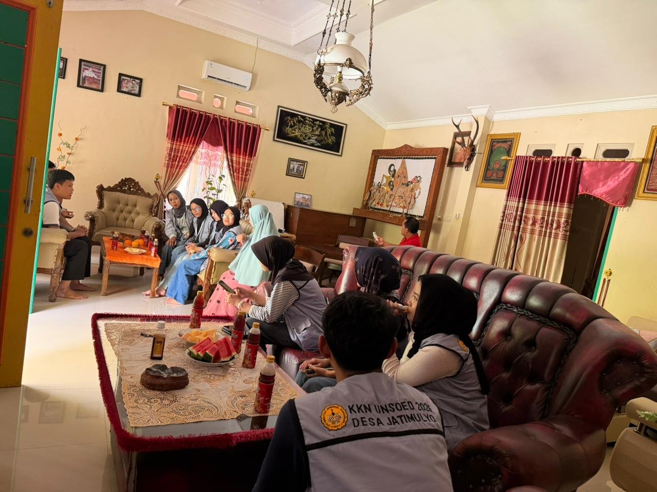 pemaparan program kerja ke kepala desa dan kepala dusun Jatimulyo