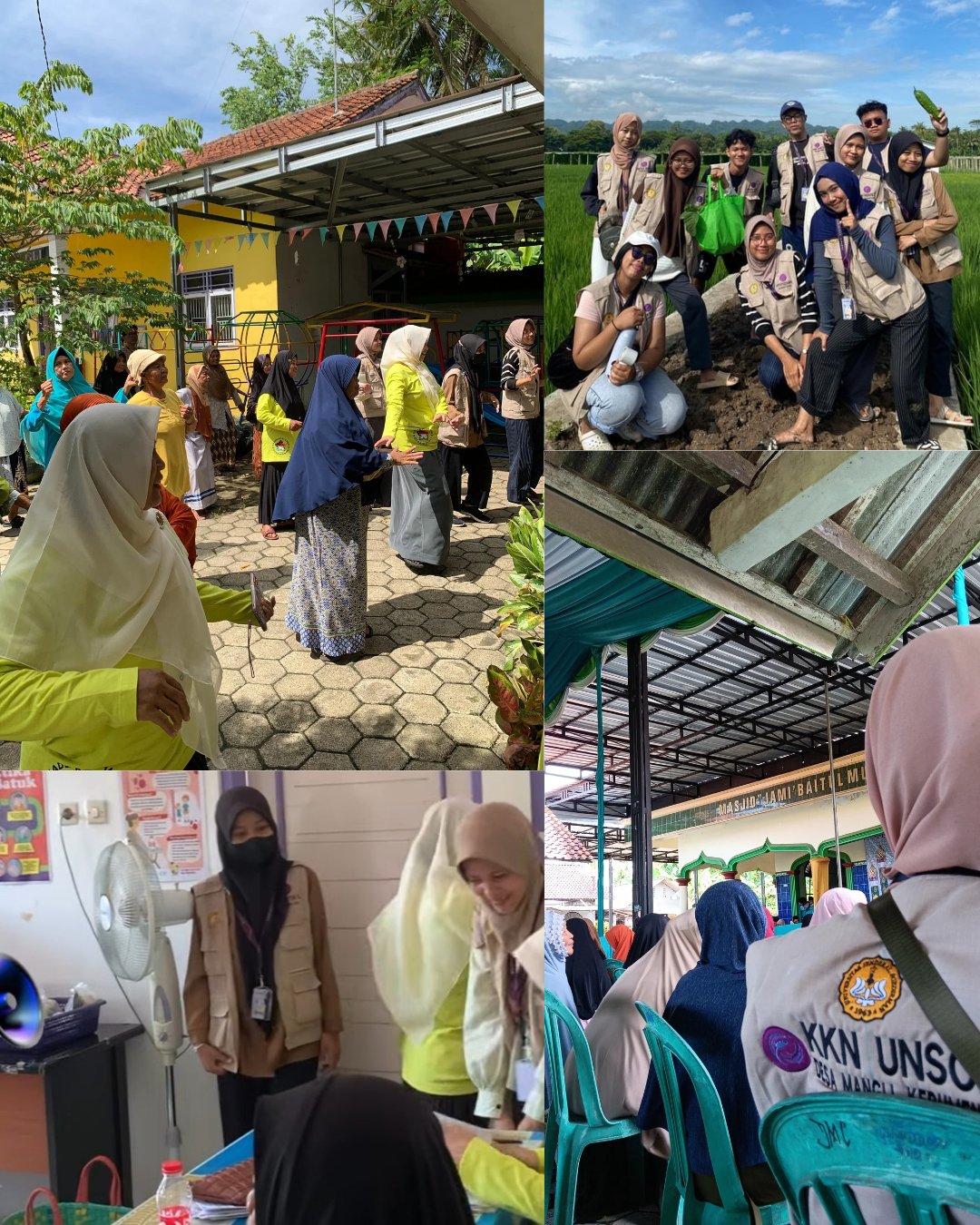 Kegiatan Hari-4 KKN Desa Mangli