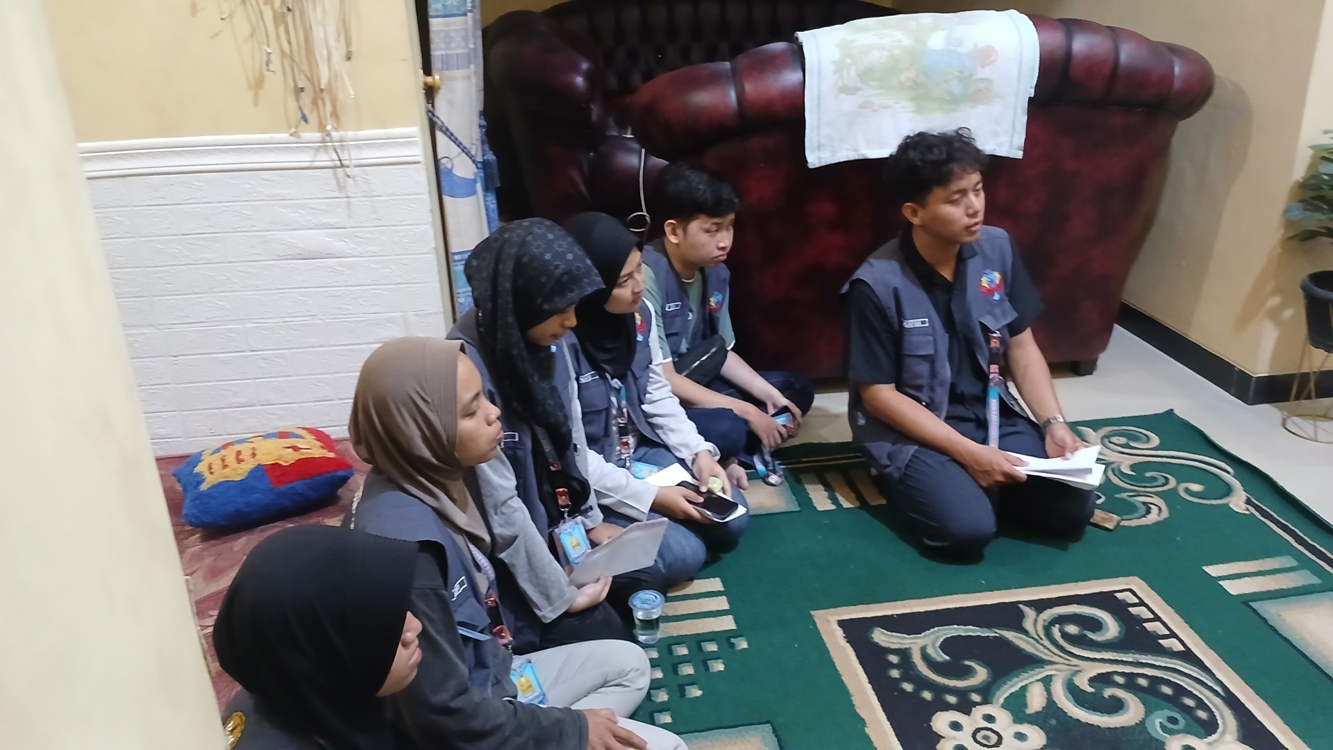 Sowan Kepala Desa, Sekretaris Desa, Kepala Dusun, RW & RT