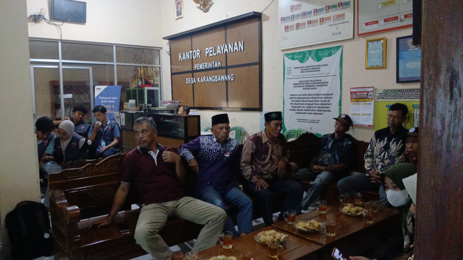 Sosialisasi Program Kerja KKN Karangbawang