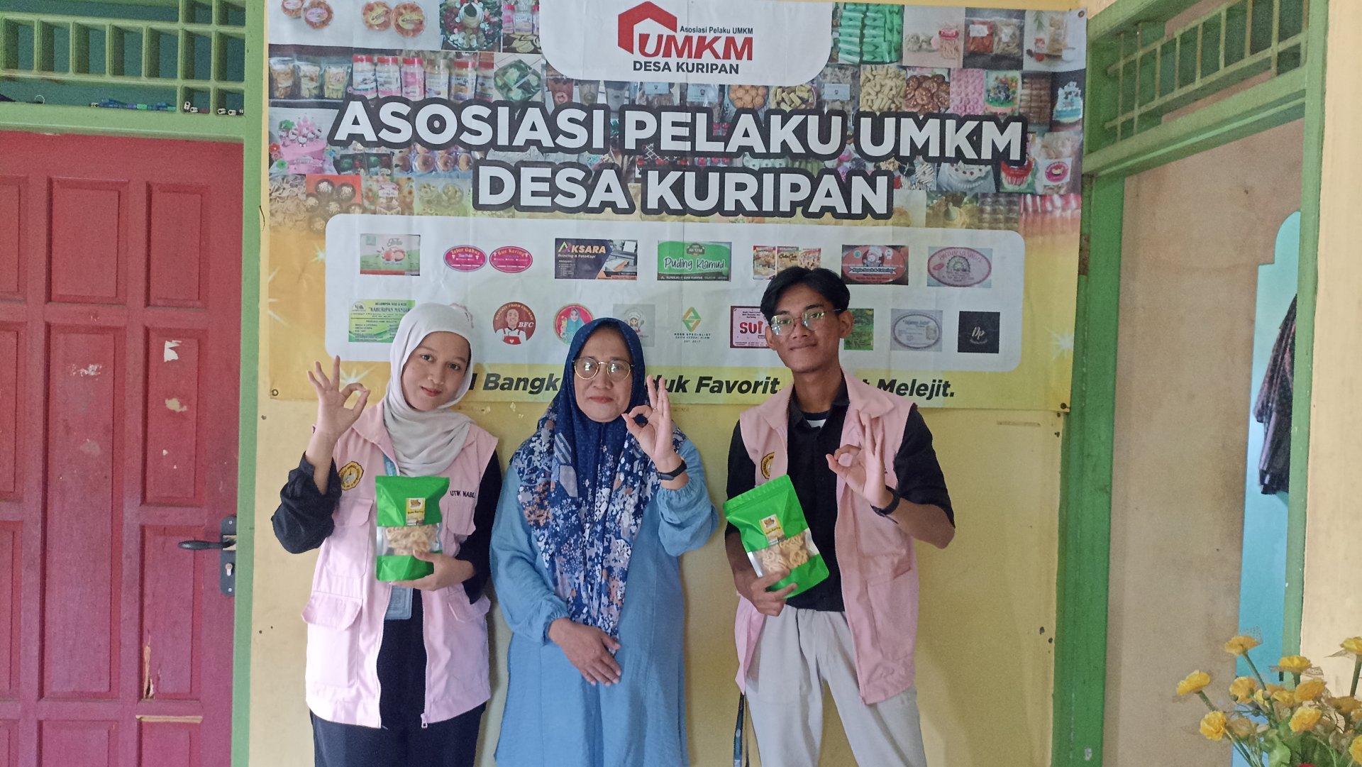 Kunjungan Ketua asosiasi UMKM Desa Kuripan