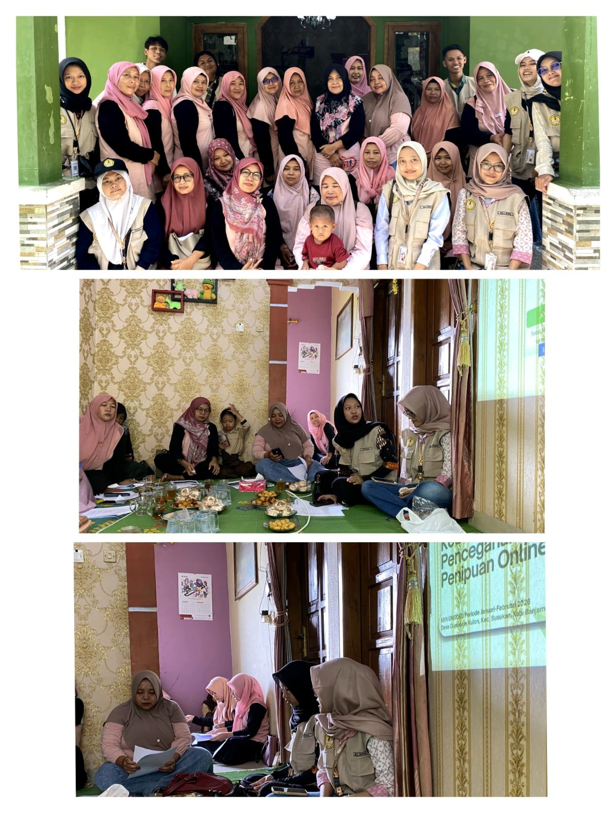 Mahasiswa KKN UNSOED Desa Gumelem Kulon Melaksanakan Sosialisasi Literasi Keuangan Rumah Tangga dan UMKM serta Pencegahan Penipuan Online pada Masyarakat Desa Gumelem Kulon