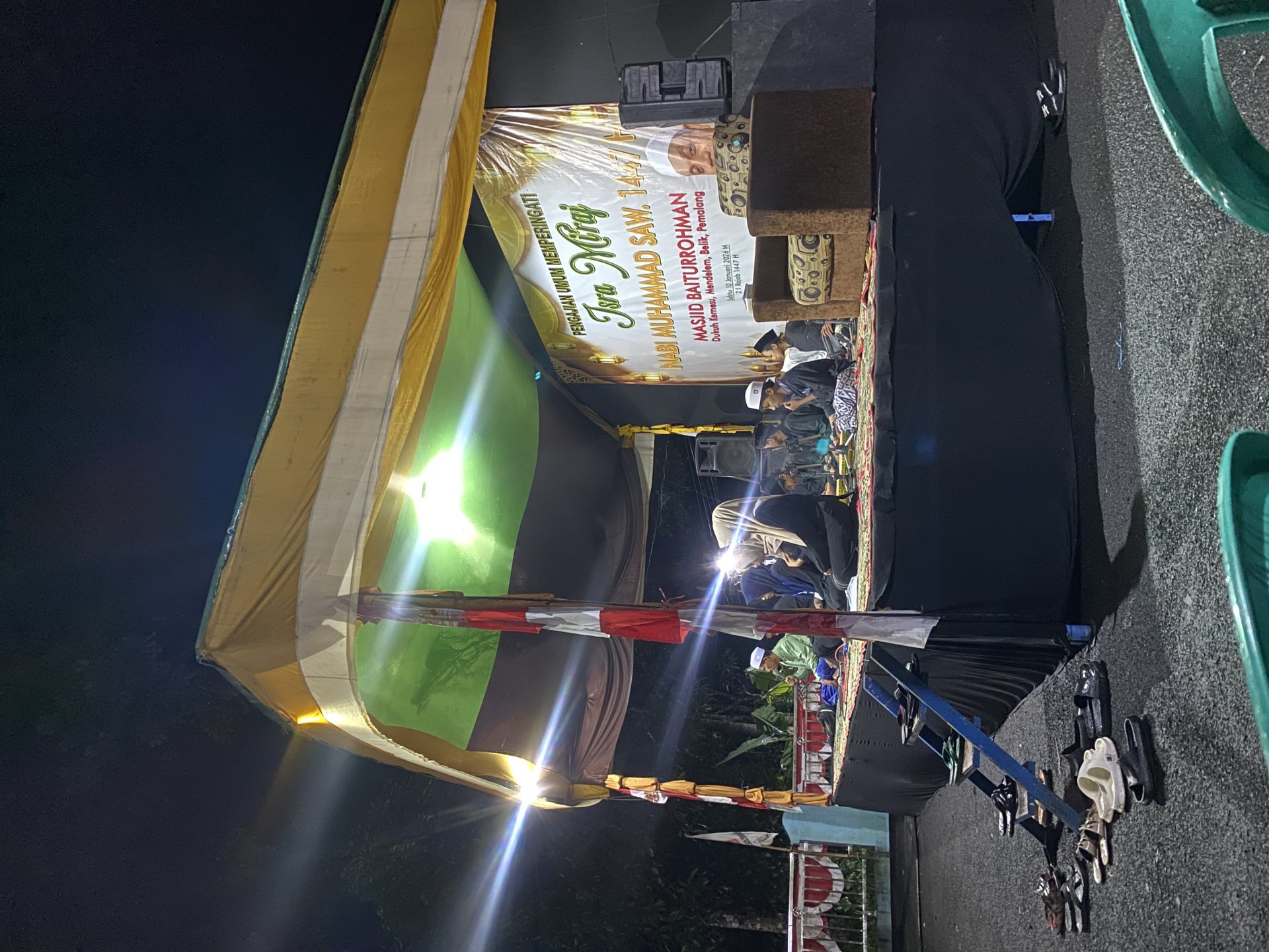 Mengunjungi via ferrata dan juga mengikutin pengajian dalam rangka isra miraj