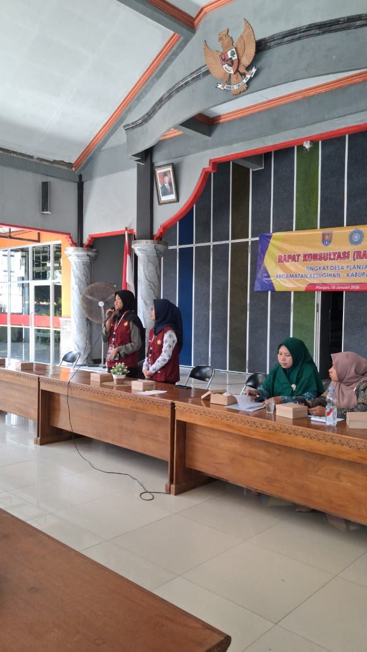 Mengikuti  Rapat Konsultasi PKK desa Planjan