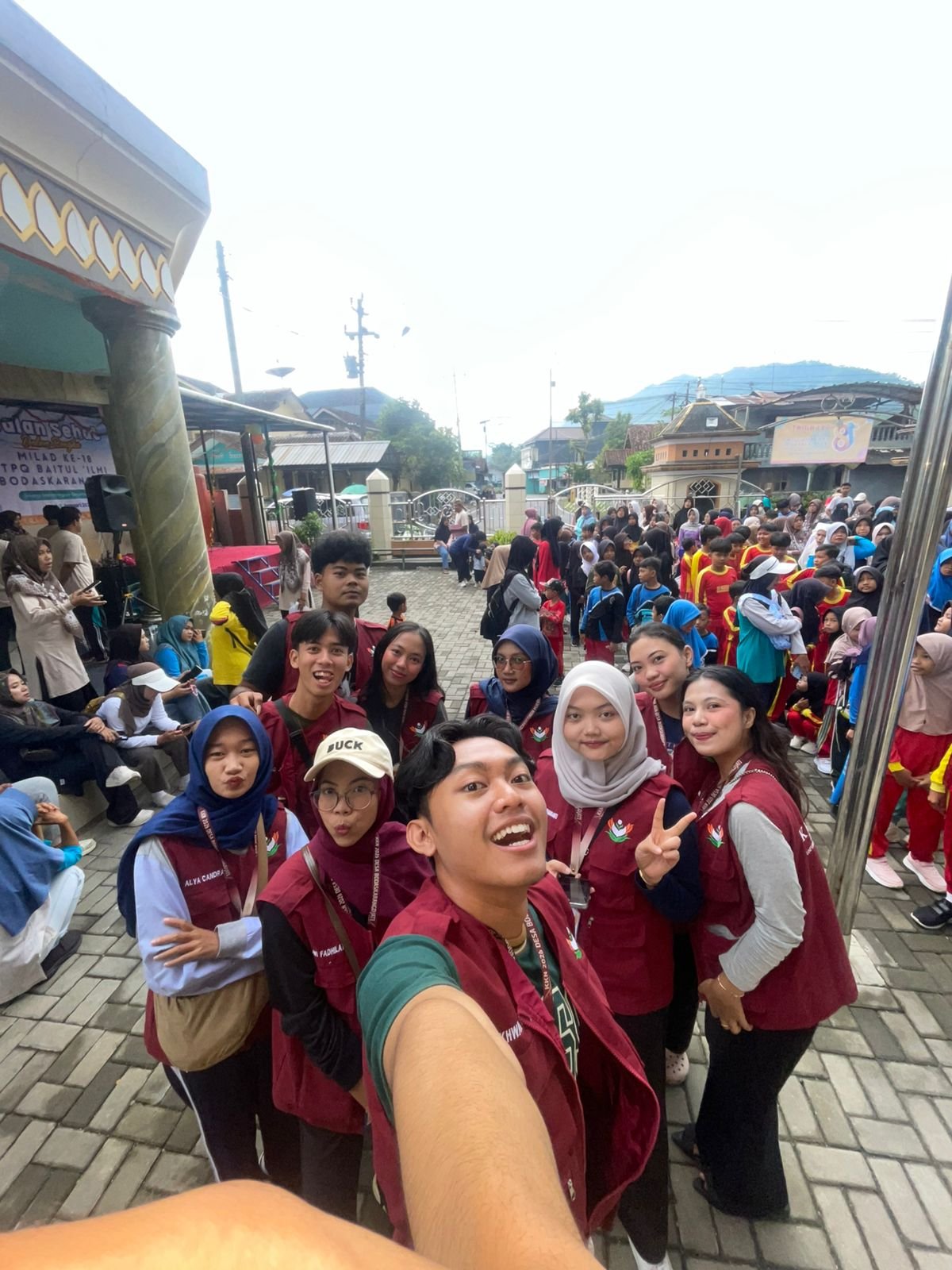 Jalan sehat milad TPQ