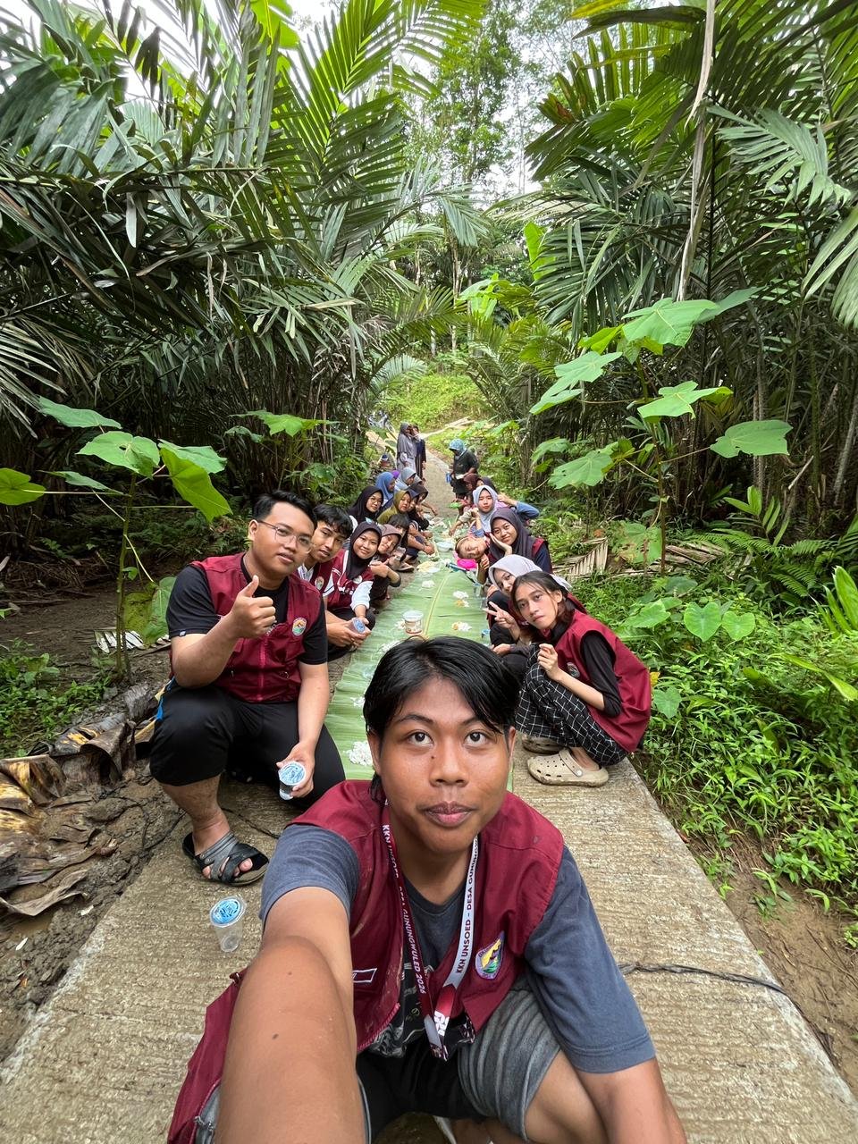 Kerja Bakti Bersama Masyarakat dusun 3, Desa Gunungwuled