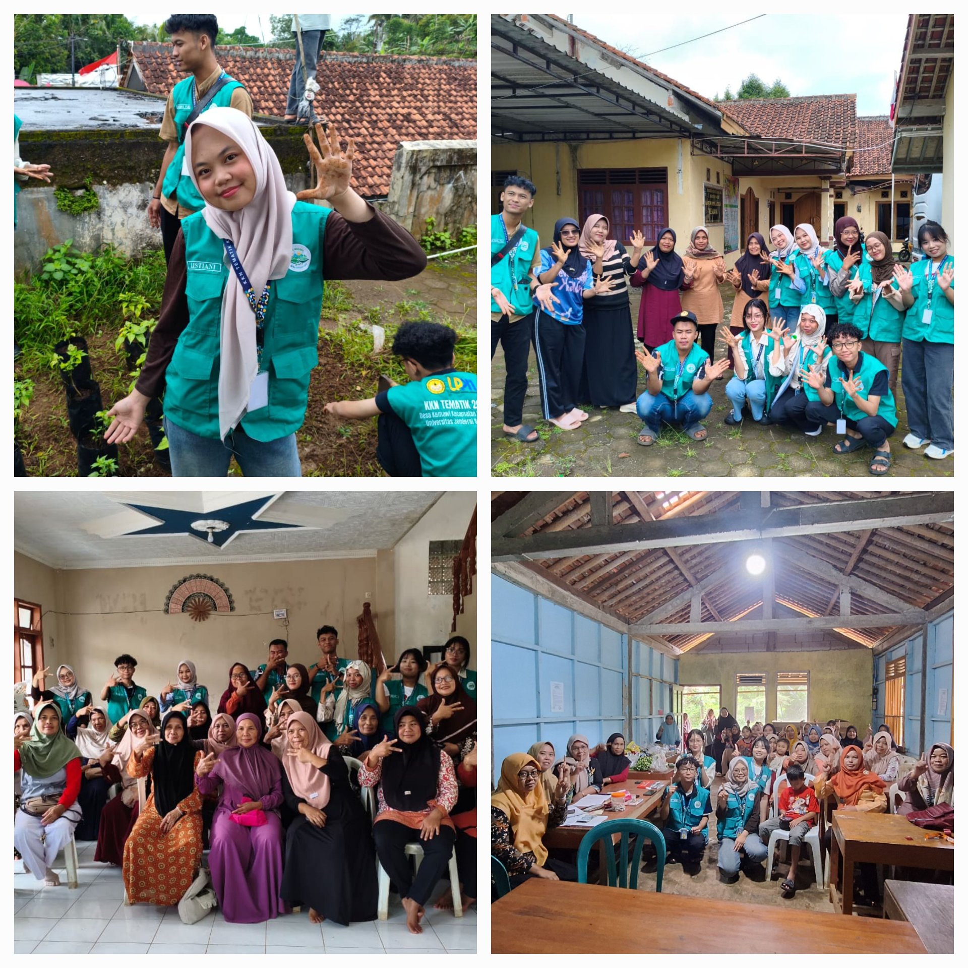 Implementasi program KKN Bidang Lingkungan, Ekonomi, dan Kesehatan